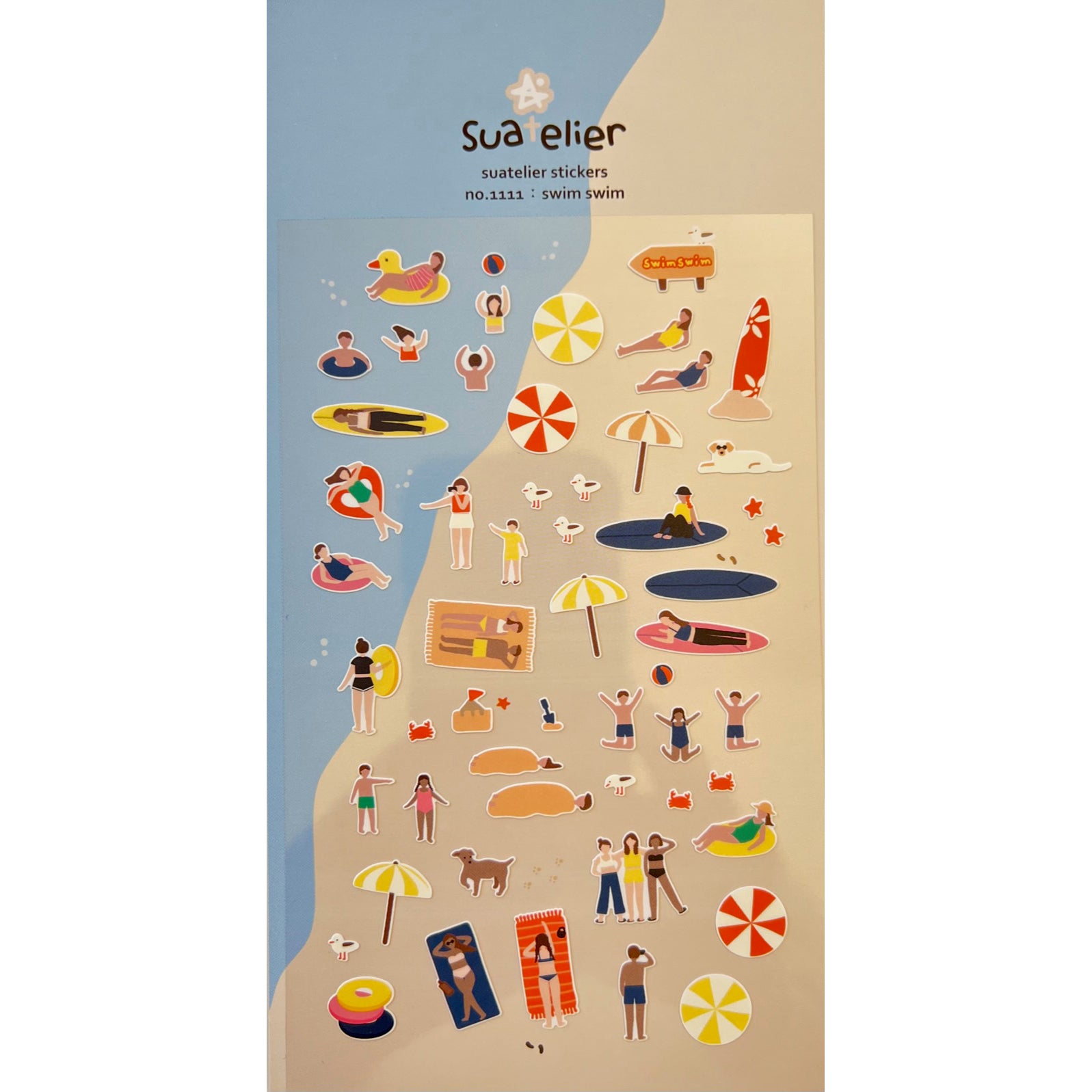  Swim Beach Day Stickers、mySite、ghnorth