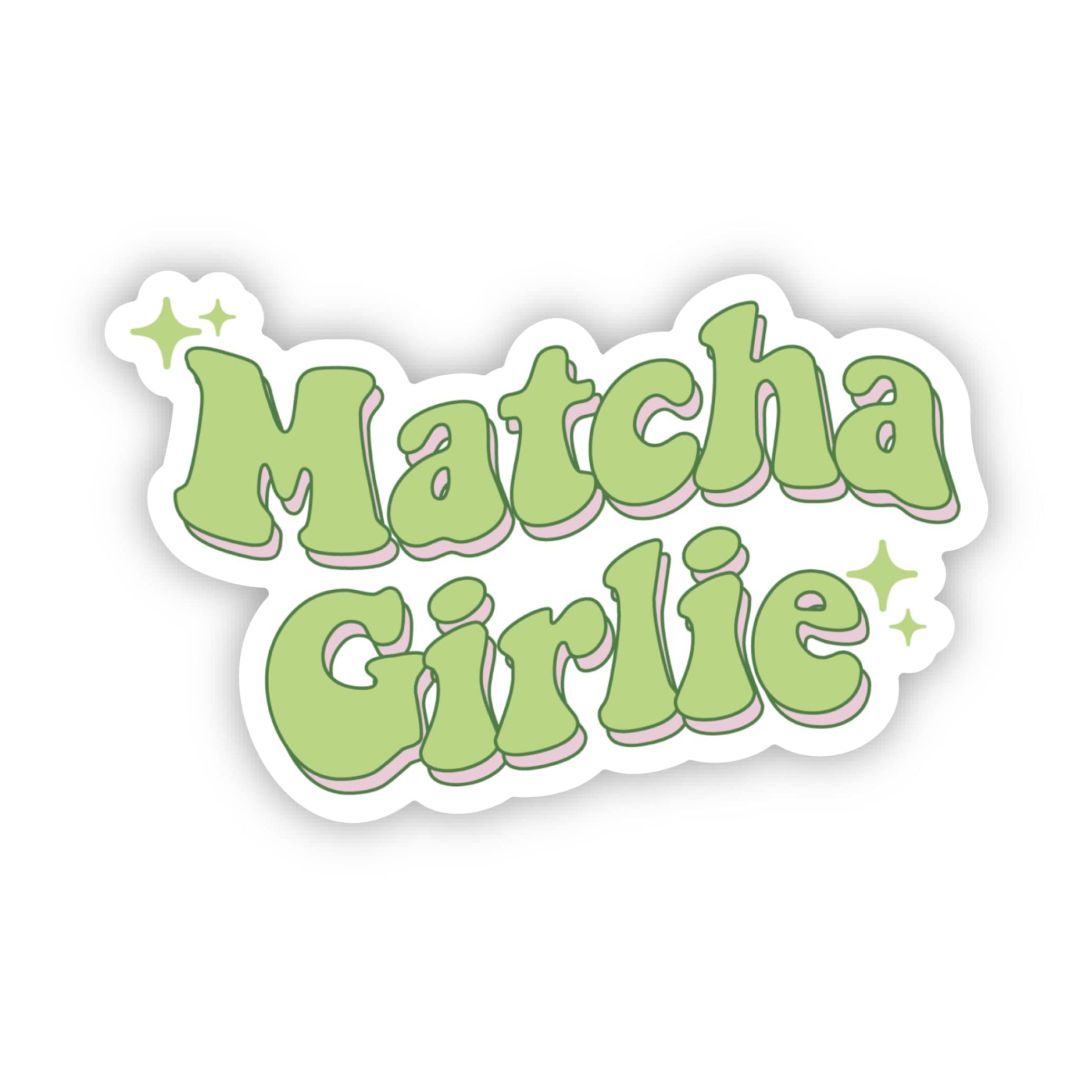  Matcha Girlie Groovy Text Sticker、mySite、ghnorth