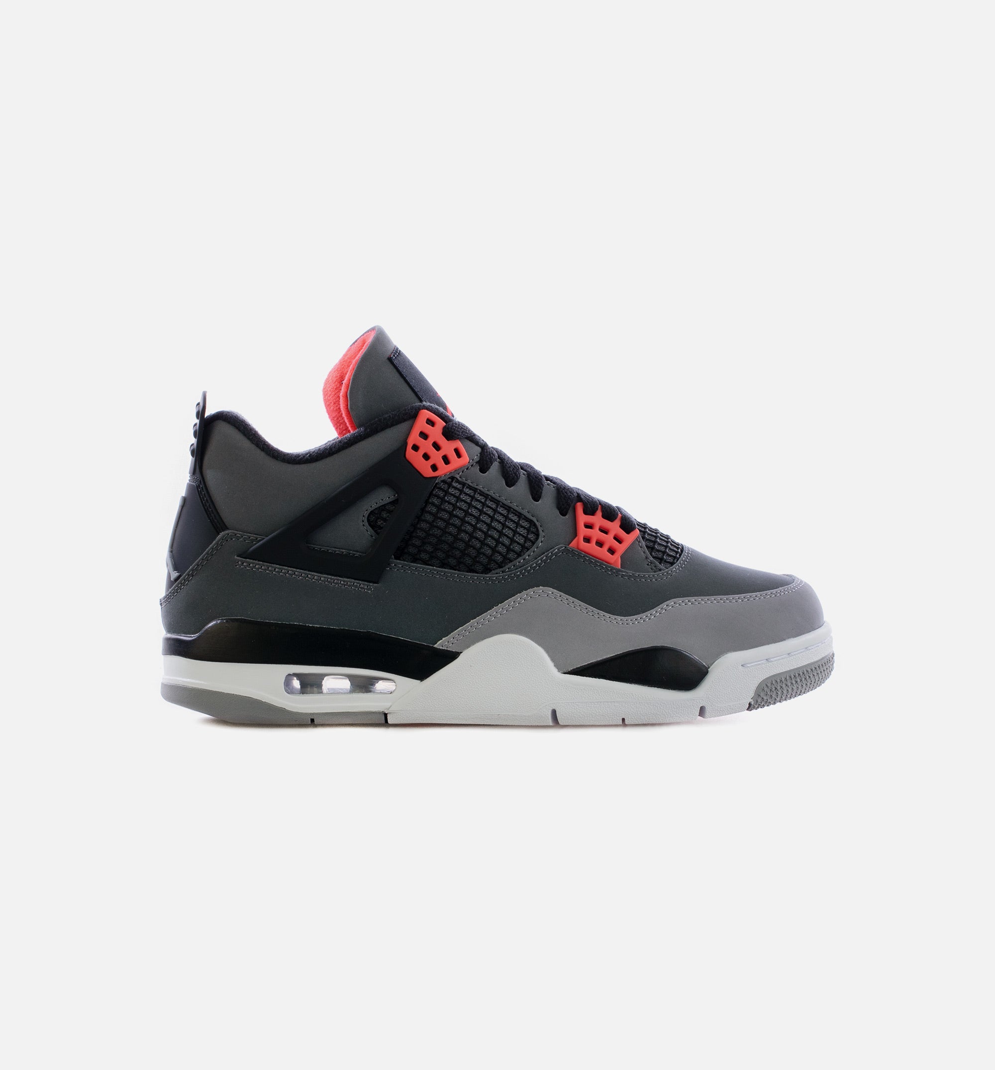 Air Jordan 4 Retro Infrared Mens Lifestyle Shoe - Grey/Infrared/Black Limit One Per Customer、mySite、dreamappss