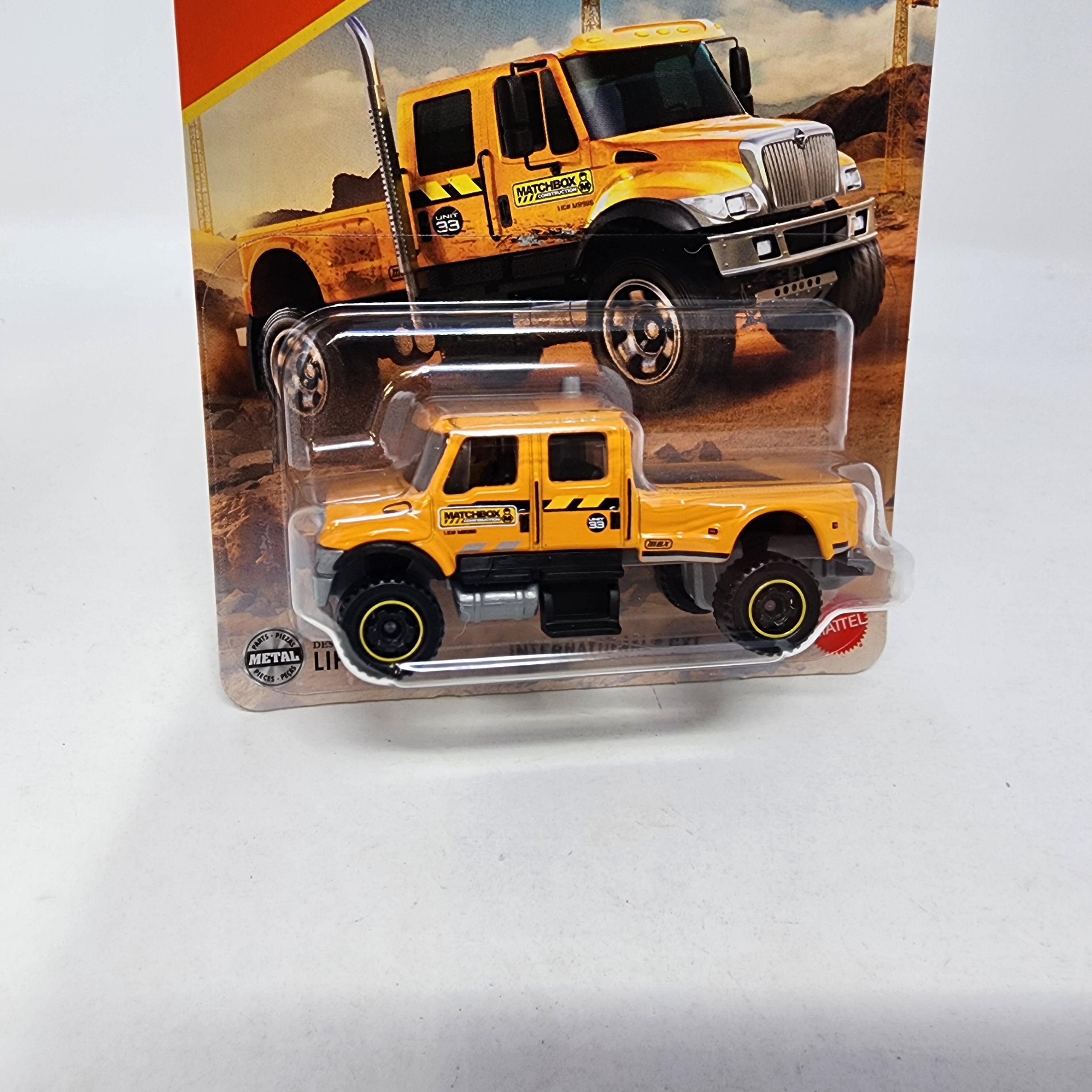 International CXT #78 * Yellow * 2025 Matchbox Basic Mainline Case H、mySite、hgirdovlk