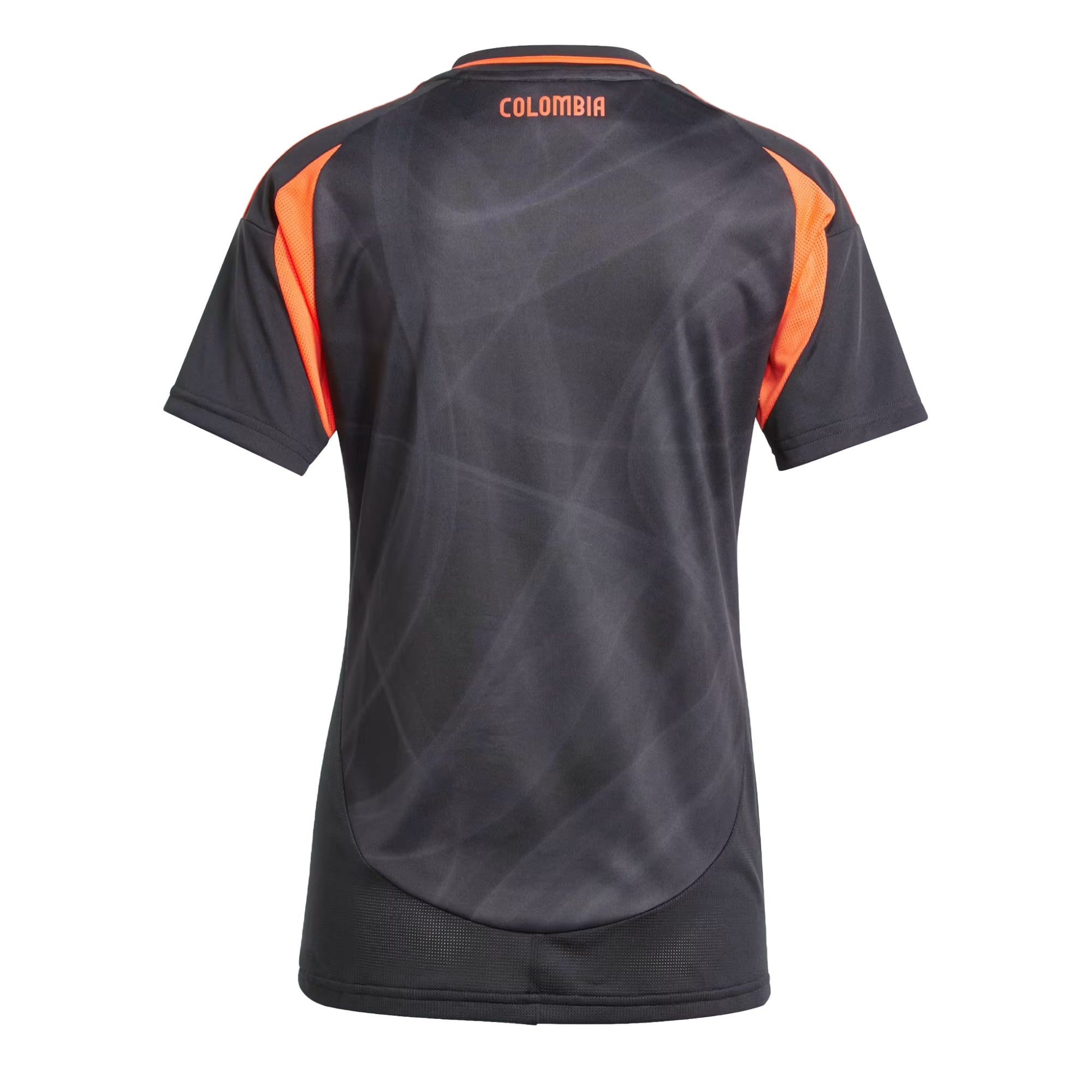 adidas Women's Colombia 2024/25 Away Jersey Black/Orange、mySite、noshort