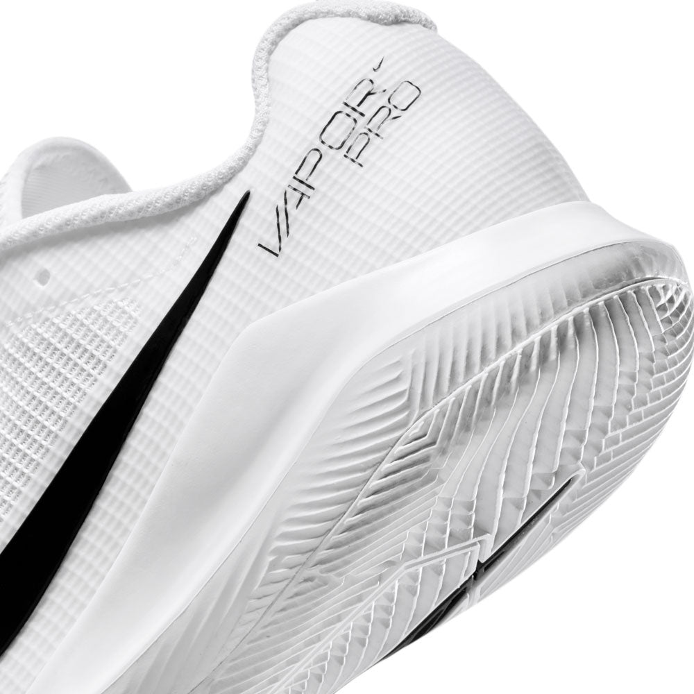 Nike Vapor Pro Junior Tennis Shoe (White/Black)