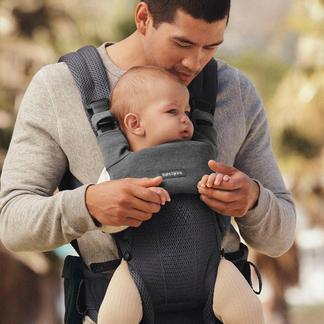  BabyBjörn Bib for Mini/Move Jersey 2pk - Dark Grey、mySite、merchandisen