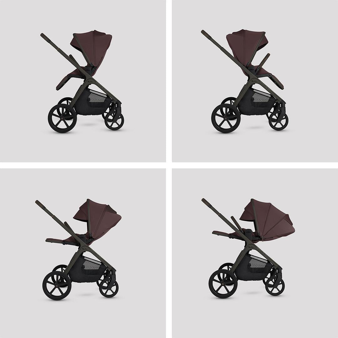 Silver Cross Cove Pushchair Accessory Bundle - Damson、mySite、merchandisen
