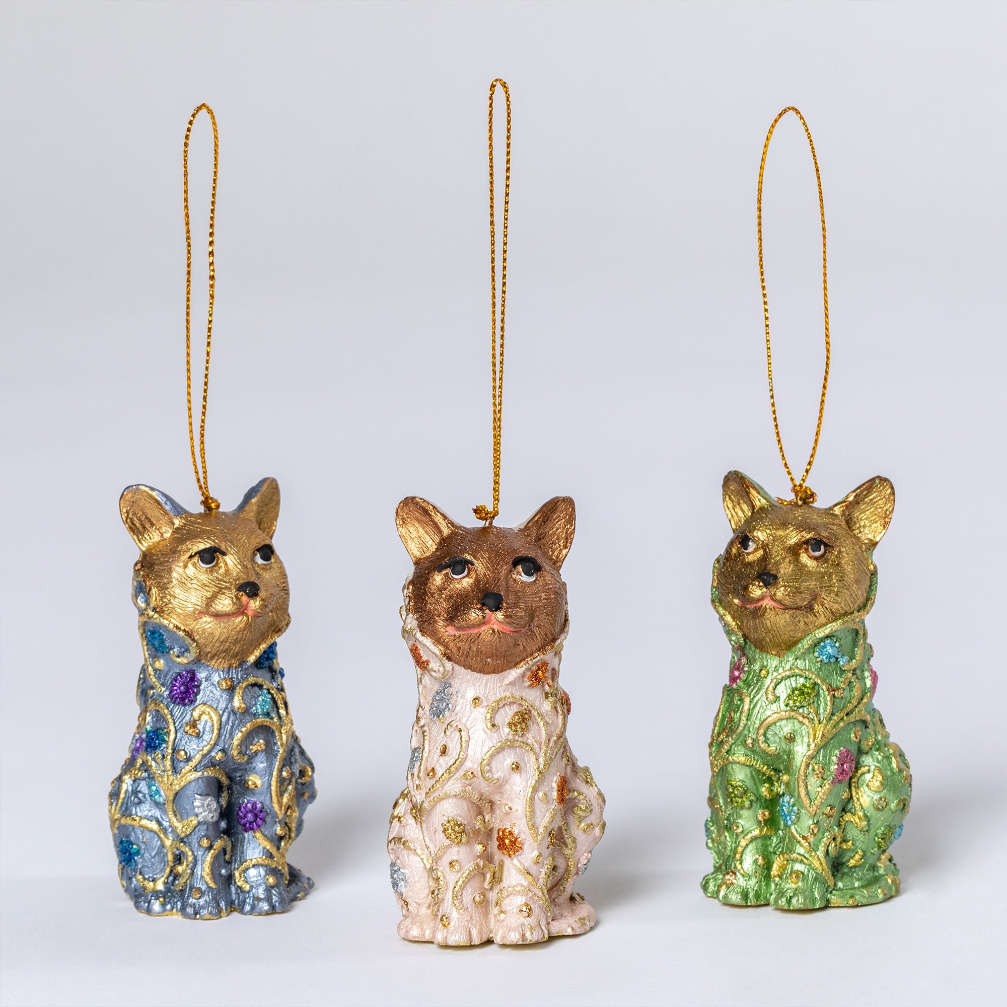 Cute Cat Beaded Ornament、mySite、camillekostekn