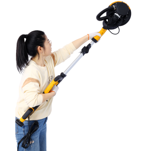 Drywall Sander, 780W Electric Drywall Sander with Vacuum Dust Collection 6.5A Motor Dustless Floor Sander with Variable Speed 900-1800RPM, LED Light, Extendable & Foldable Handle,、、eastwooduniform