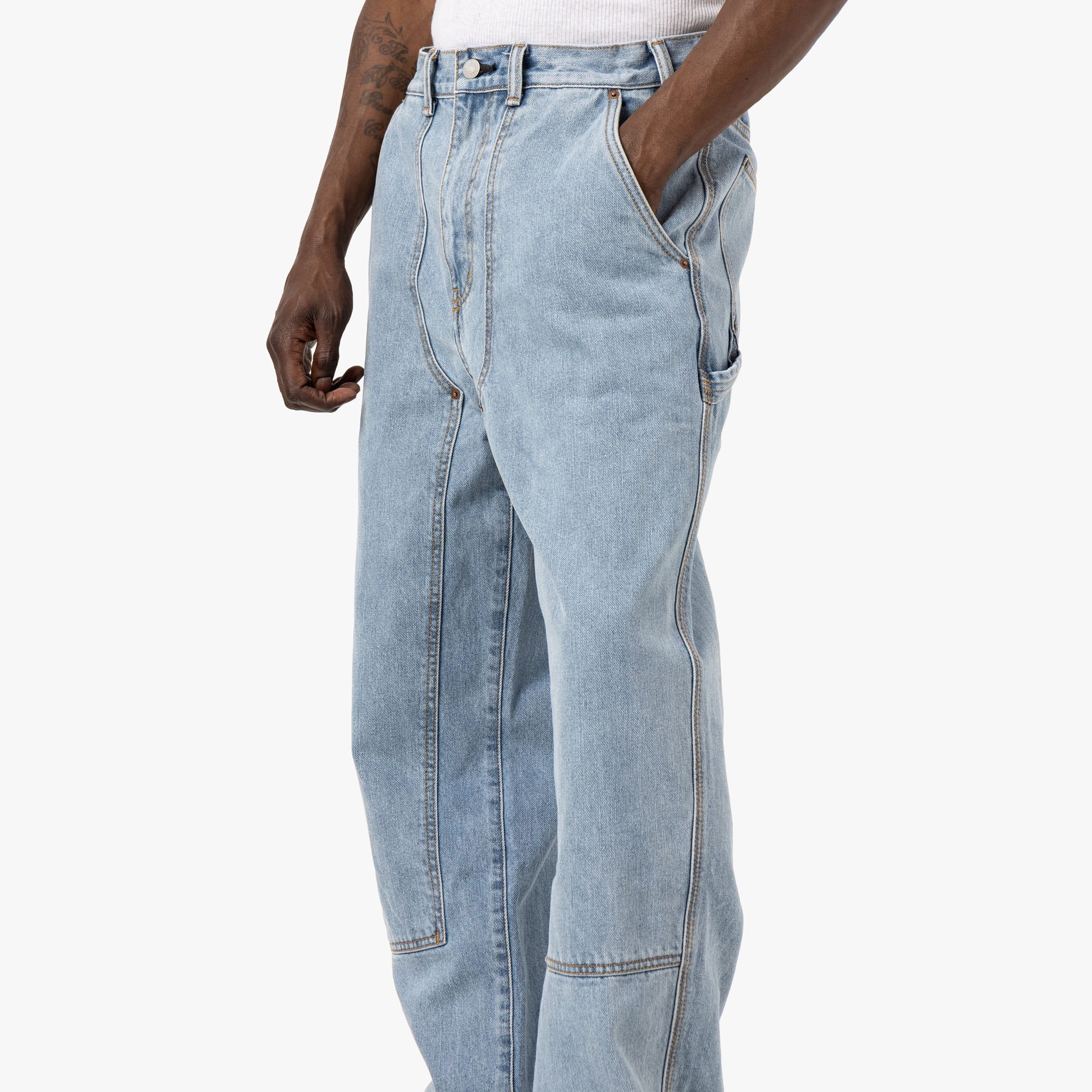  thisisneverthat Denim Carpenter Pant / Washed Blue、mySite、merchandisen