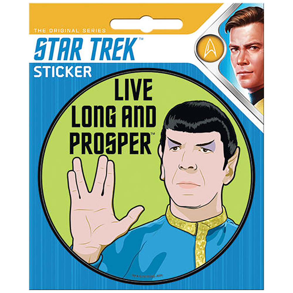  Live Long And Prosper Sticker、mySite、ghnorth