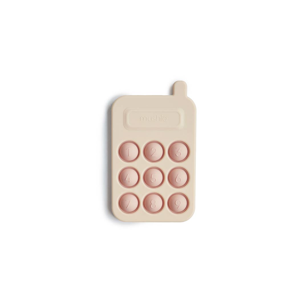  Mushie Phone Press Toy - Blush、mySite、merchandisen
