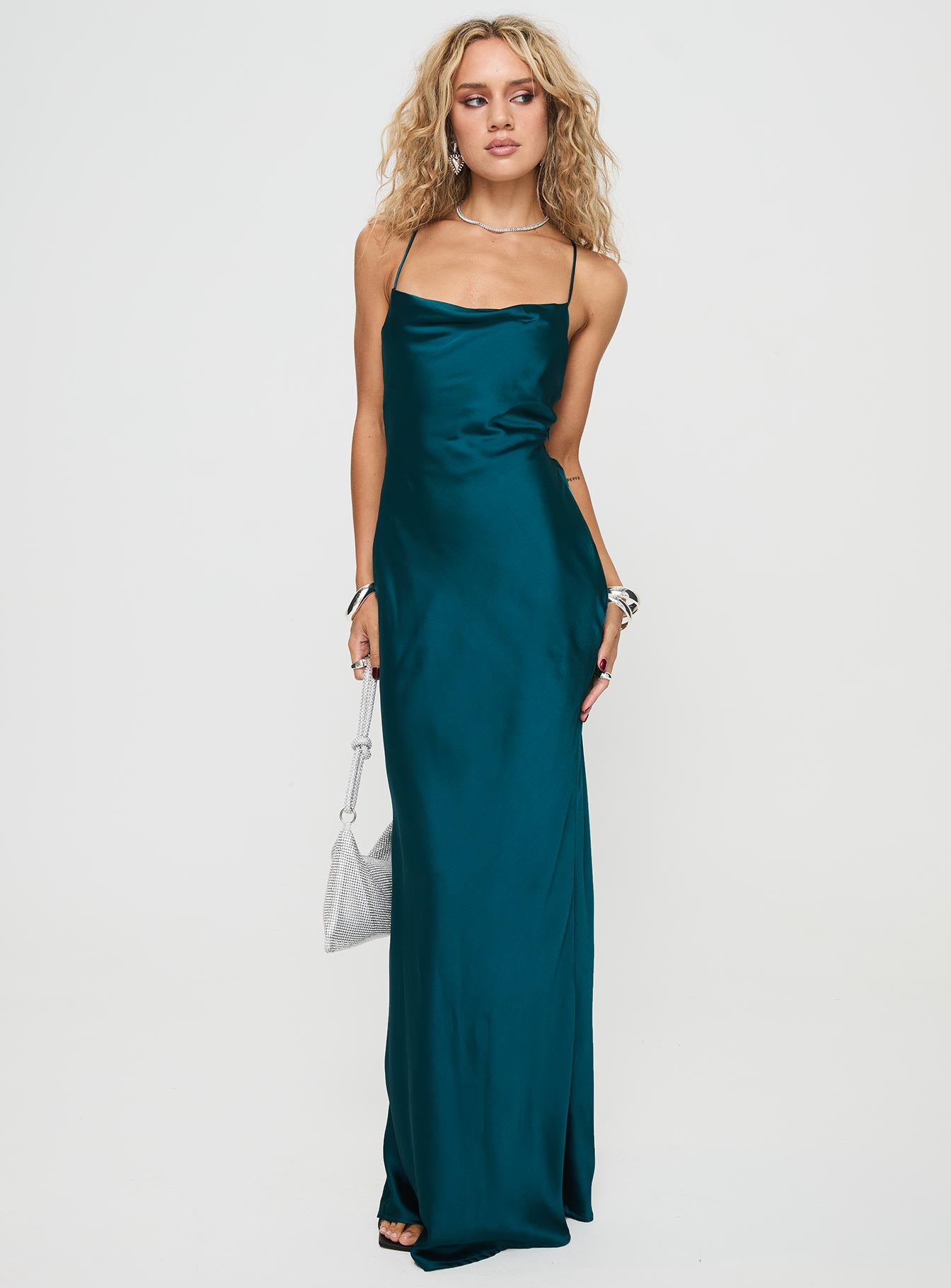 Esti Maxi Dress Blue、mySite、solidvoid