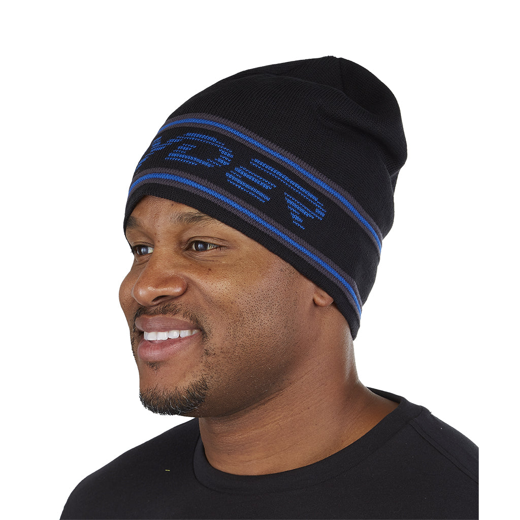 Mens Retro Logo Knit Hat - Black (2022)、mySite、i-lightchina