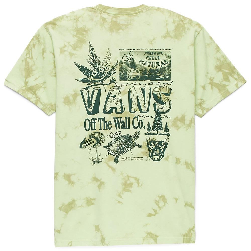  Vans Outdoors Tie Dye T-shirt - Shadow Lime、mySite、merchandisen