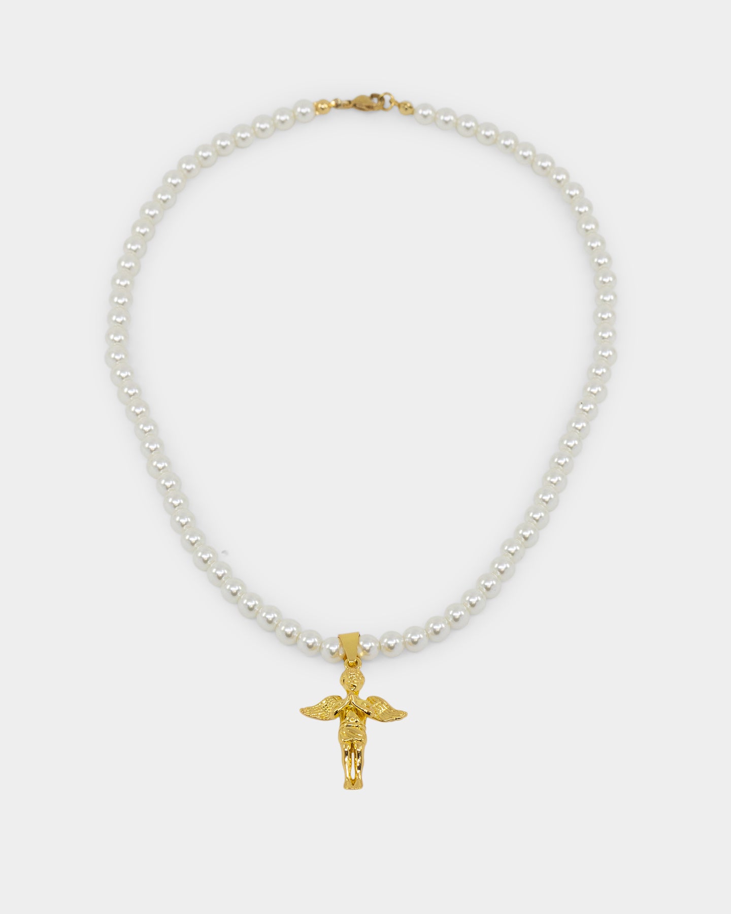 Saint Morta Cupids Pearl Necklace Gold、mySite、zt4zffjzw