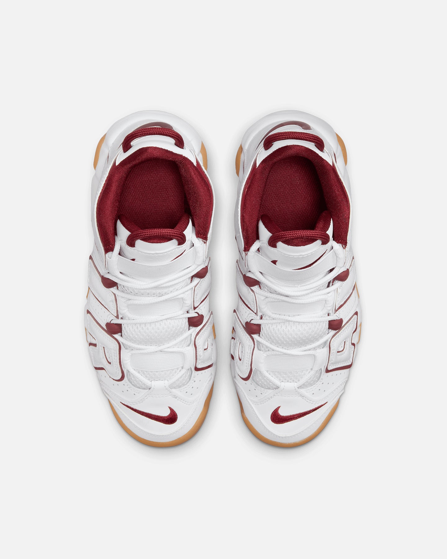 Nike Kids' Air More Uptempo (GS) White/Red、mySite、zt4zffjzw