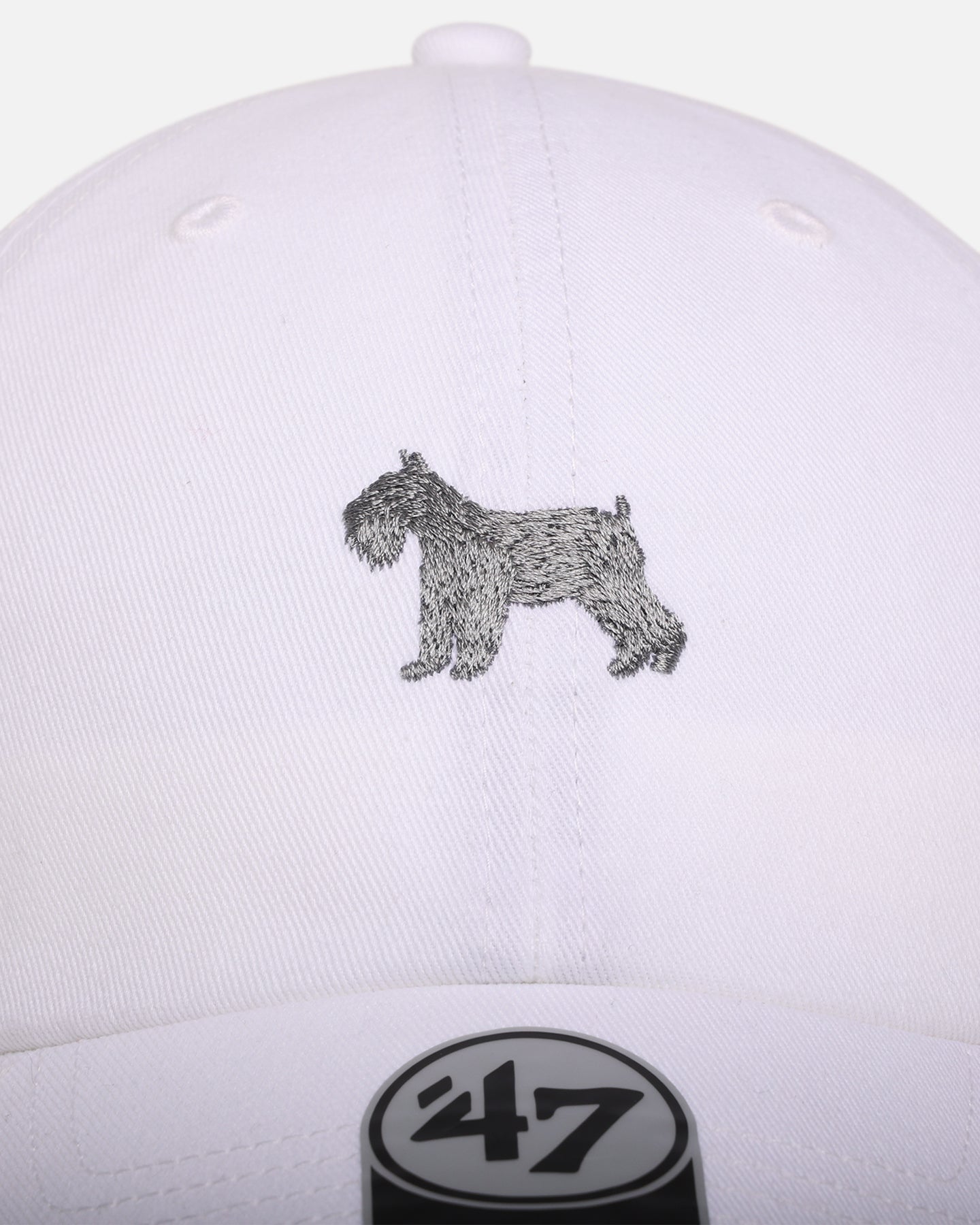 47 Brand Schnauzer 'Dog Collection' 47 Clean Up Strapback White、mySite、zt4zffjzw