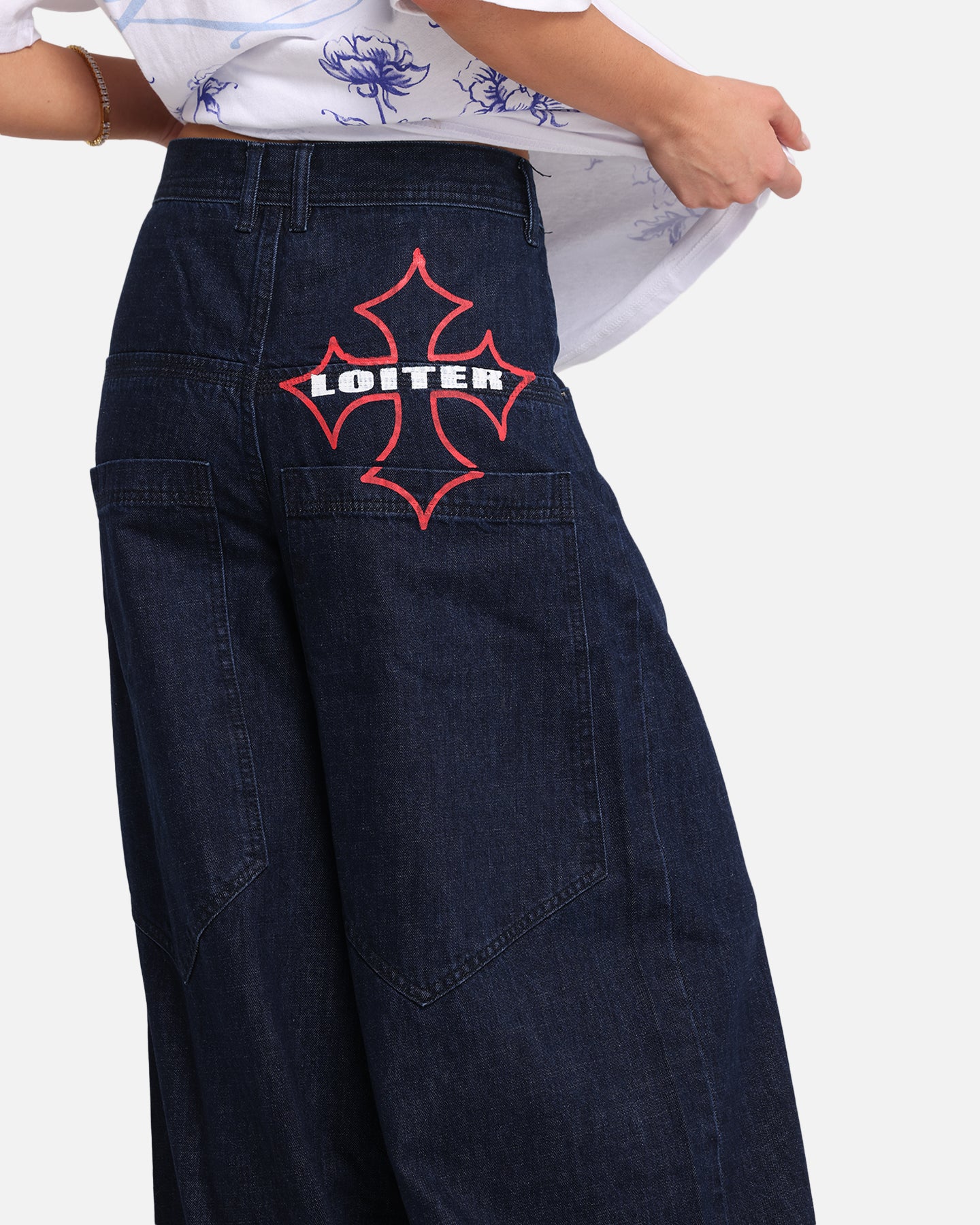 Loiter Skate Jeans Dark Indigo、mySite、zt4zffjzw