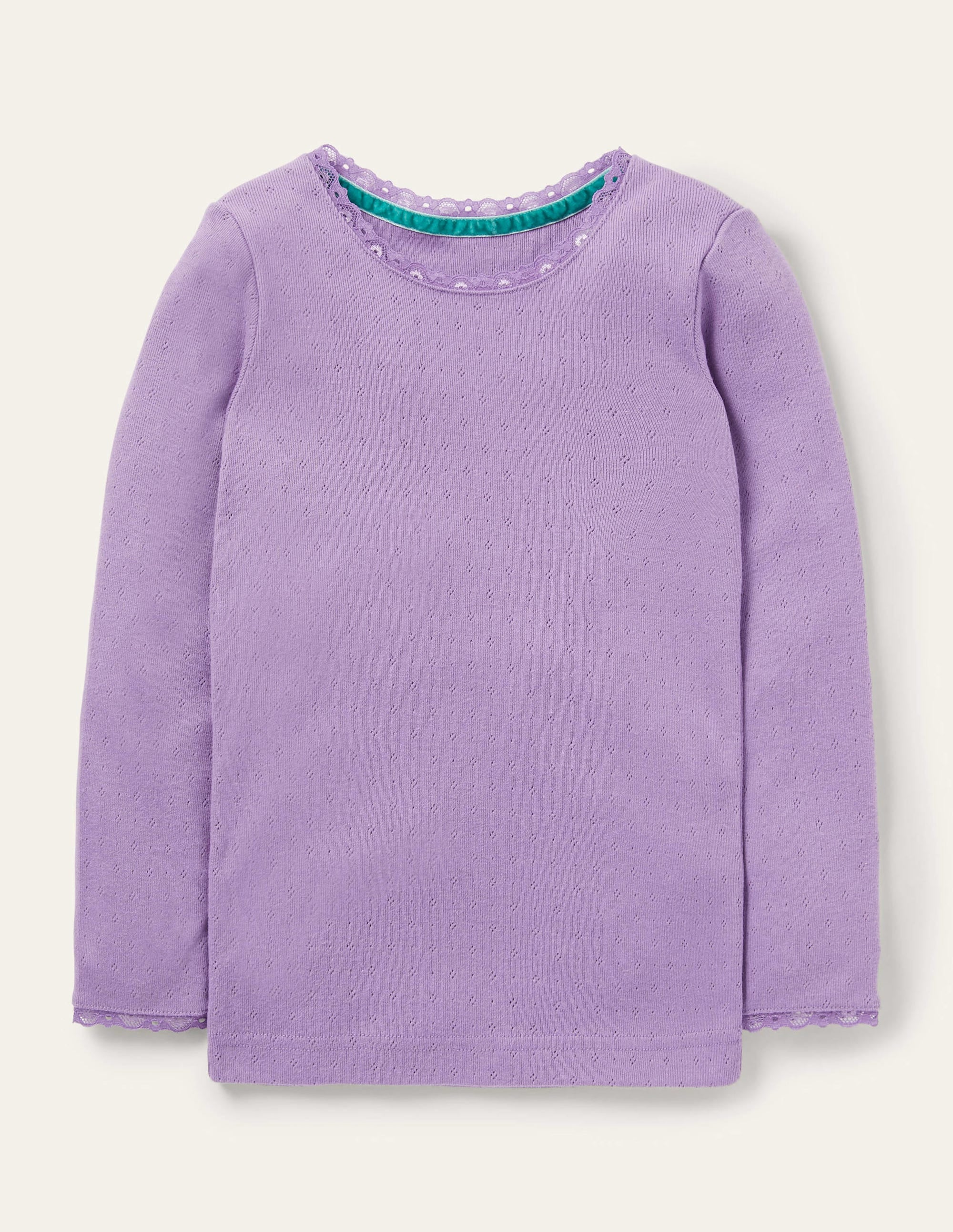  Supersoft Pointelle T-shirt-Aster Purple、mySite、ashleygrahame