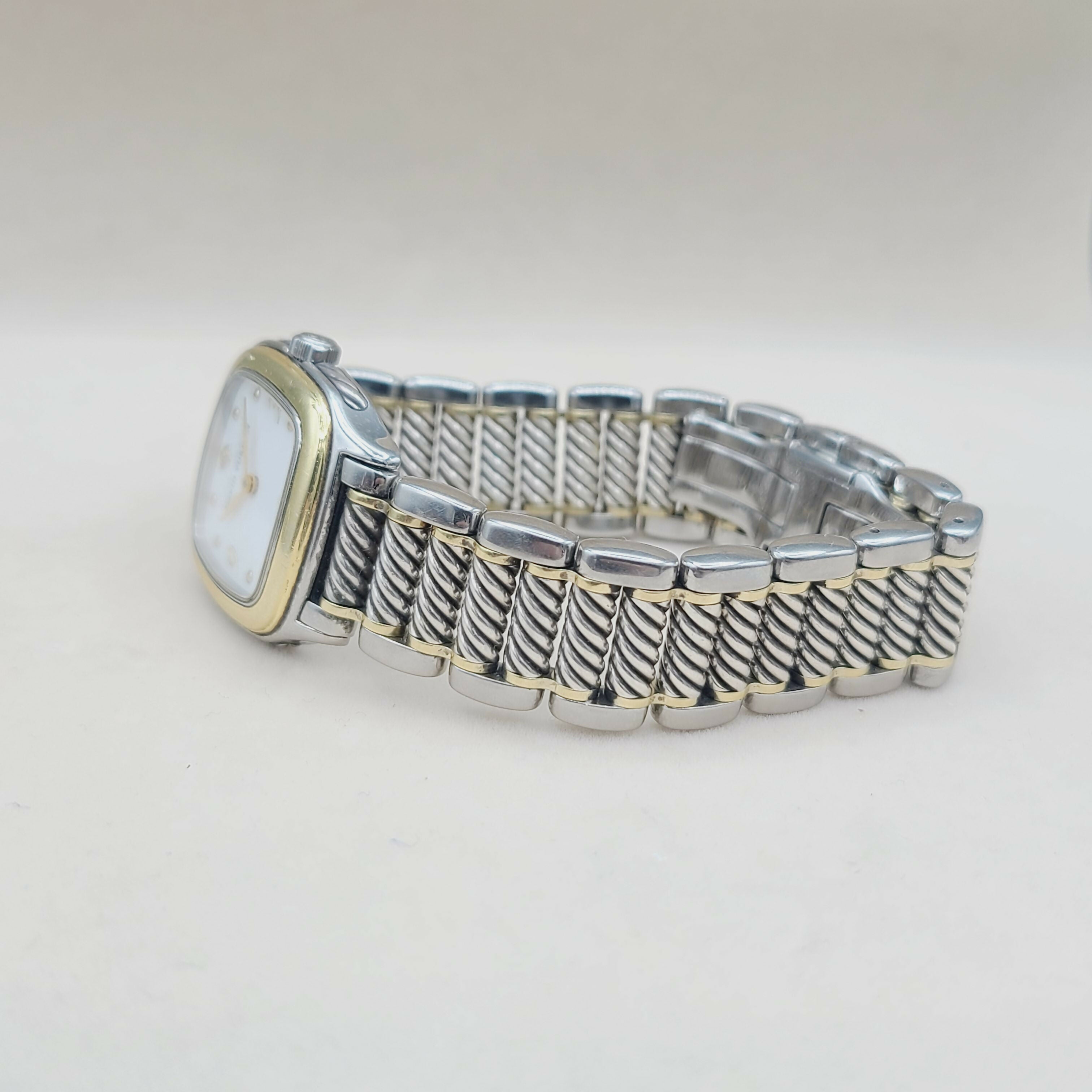 David Yurman Thoroughbred Watch 25mm with Gold、mySite、hinf8tx79