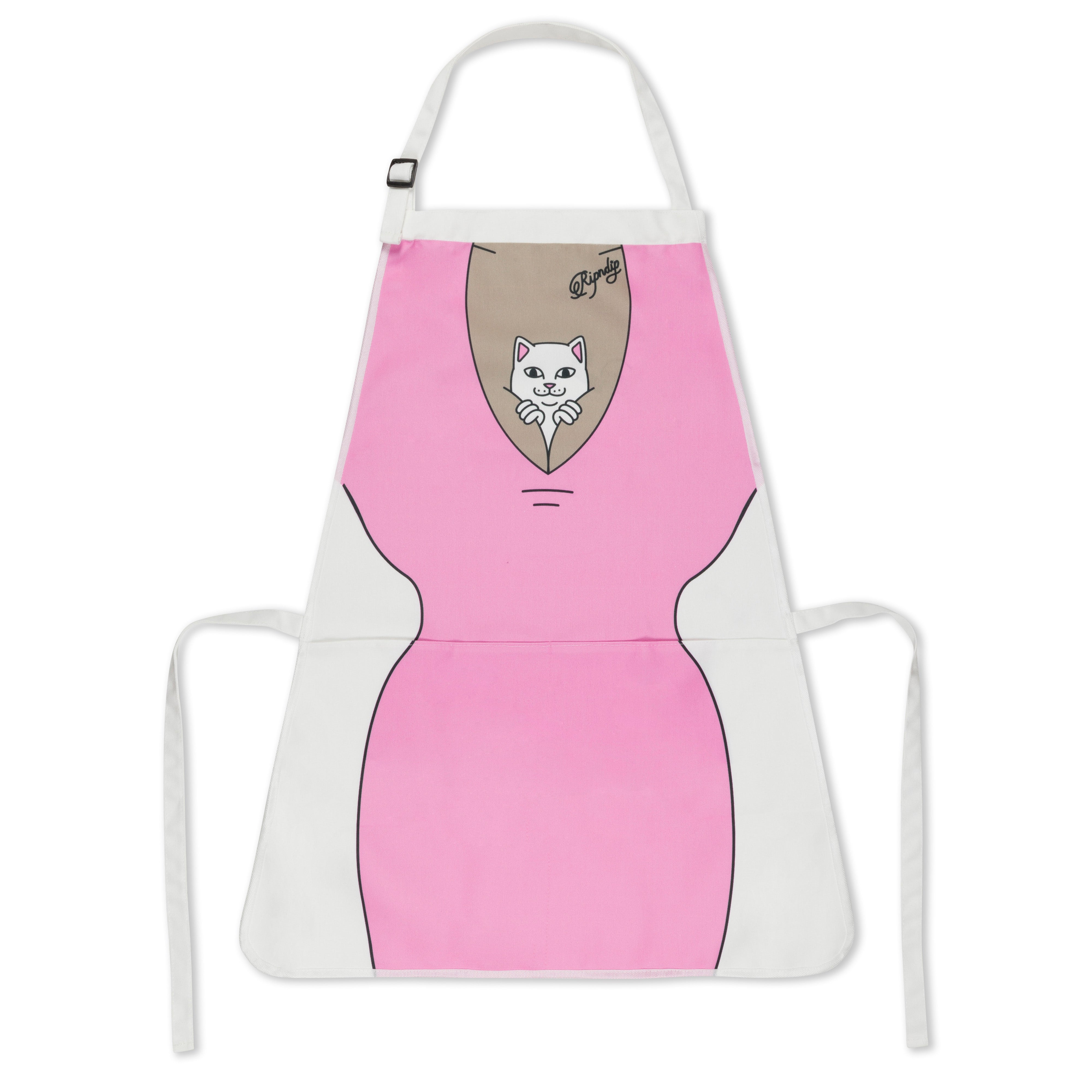  Guzungas Apron (White)、mySite、merchandisen