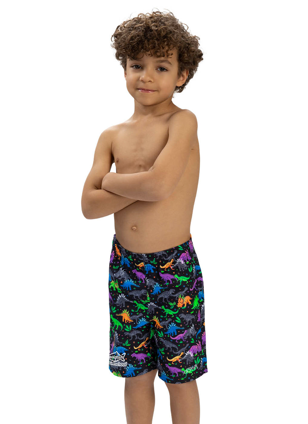 Dolfin Boys' Dinomite Swim Trunks (Toddler, Little Kid)、mySite、noshort