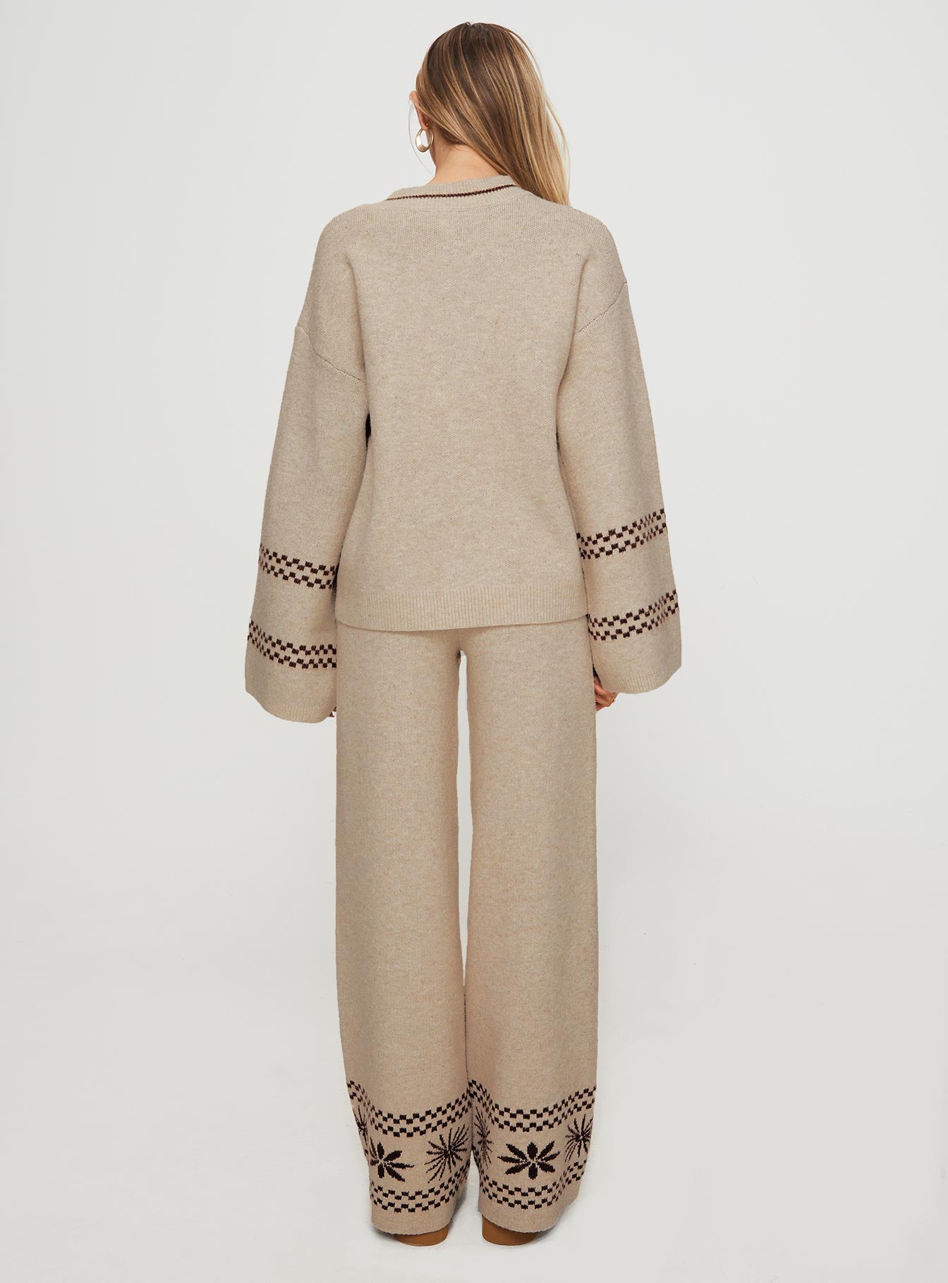 Anok Star Pants Brown / Cream、mySite、solidvoid