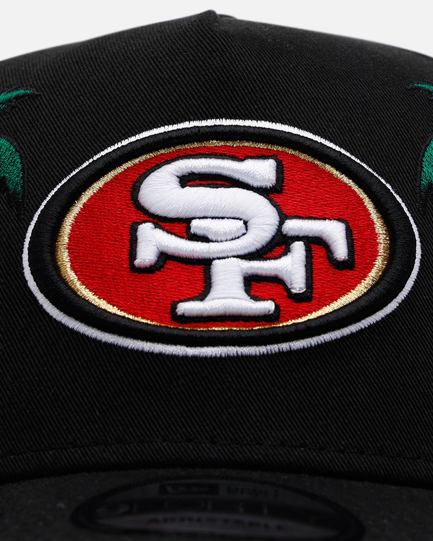 New Era San Francisco 49ers 'Washed Palm Trees' 9FORTY A-Frame Snapback Official Team Color、mySite、zt4zffjzw