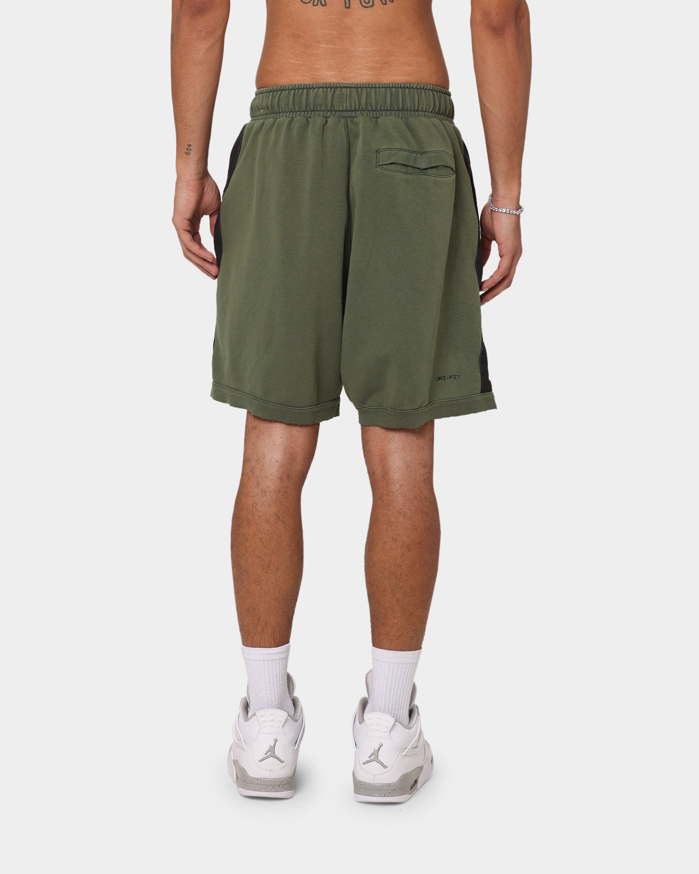 Jordan Zion Dri-FIT Fleece Shorts Carbon Green/Black、mySite、zt4zffjzw