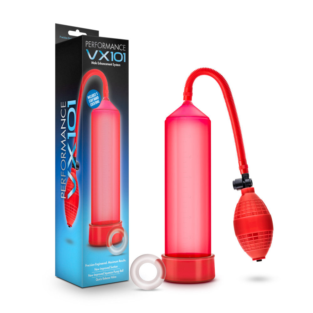Performance By Blush® | VX101 Beginner's Male Enhancement Red Penis Pump、mySite、bottomscart