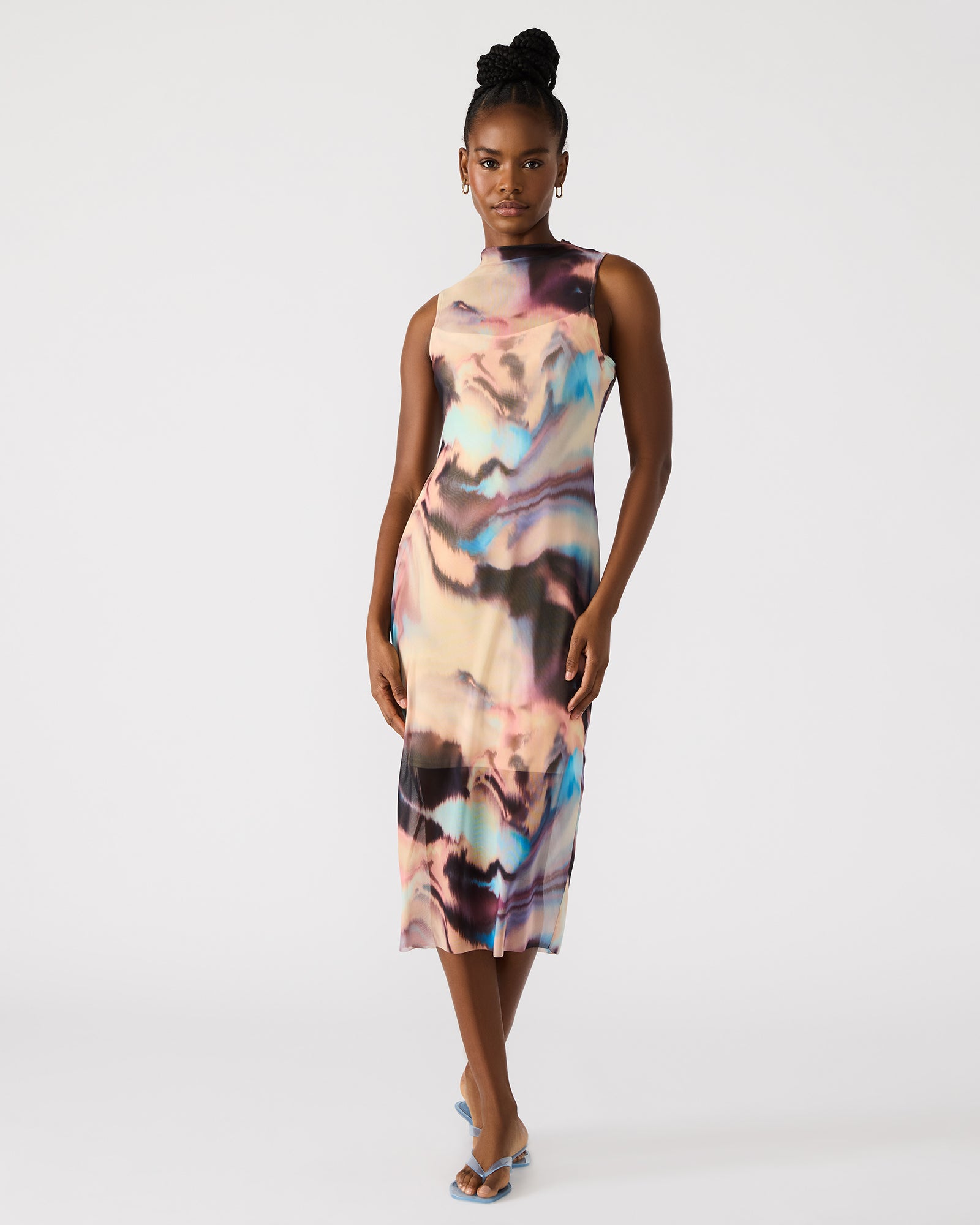 SIDRA DRESS MULTI、mySite、gtrtttuynbv