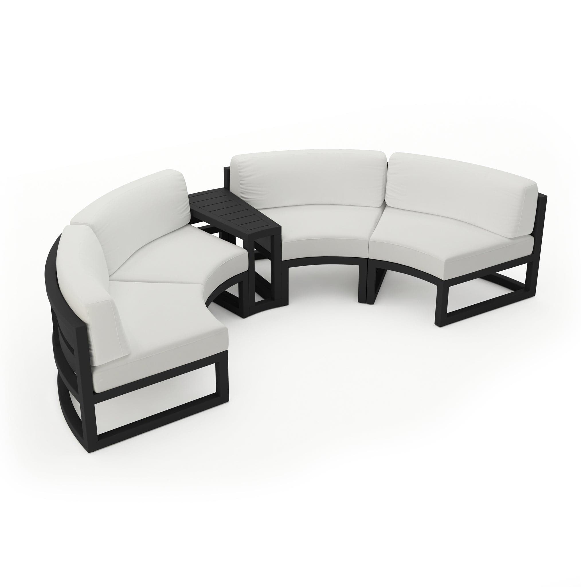 Avion 3 Piece Curve Sectional Set、mySite、neckold