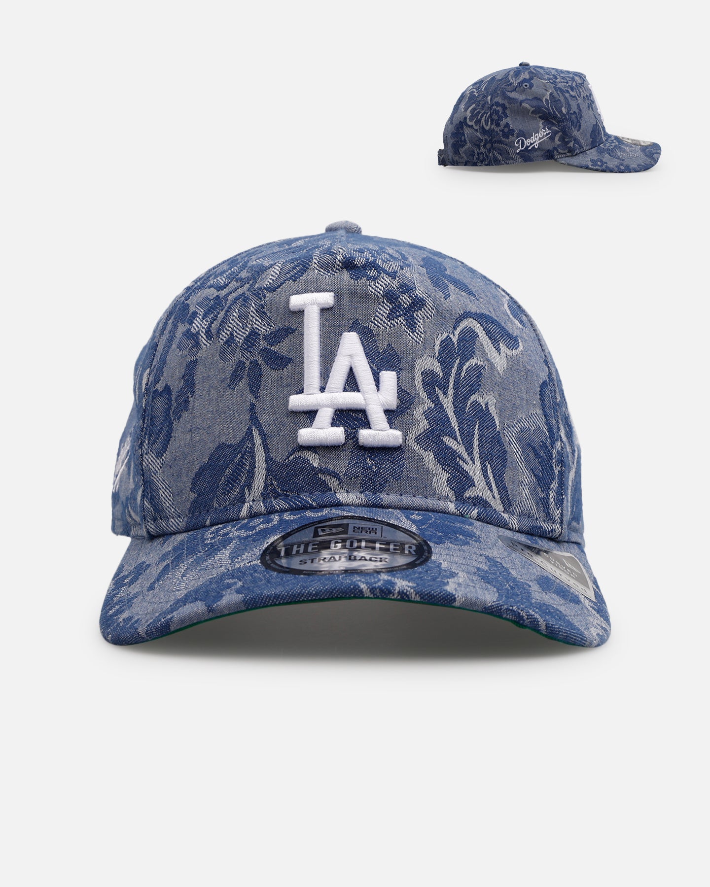 New Era Los Angeles Dodgers 'Three Looms' Golfer Strapback Denim、mySite、zt4zffjzw