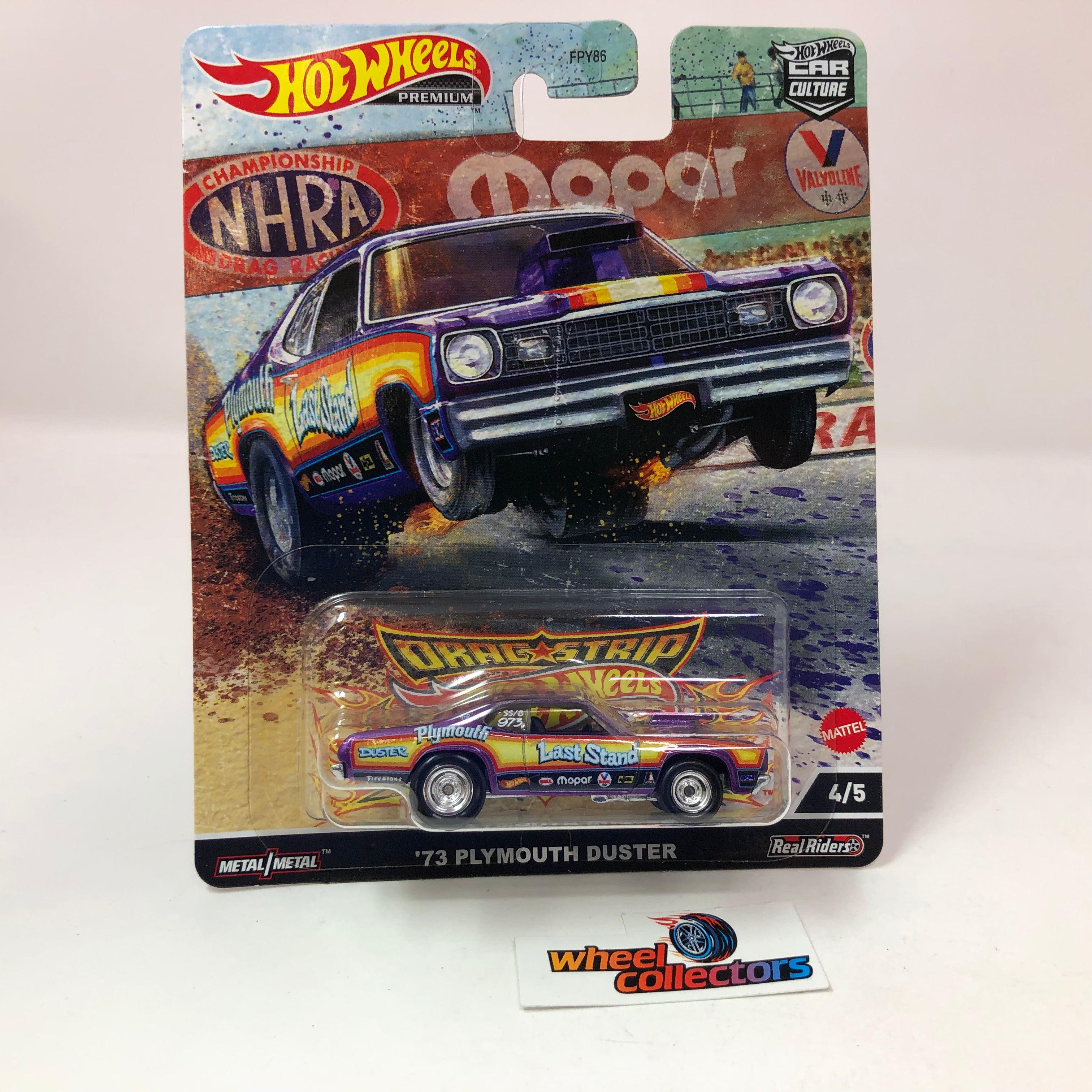 '73 Plymouth Duster #4 * 2022 Hot Wheels Car Culture DRAG STRIP Case R、mySite、hgirdovlk
