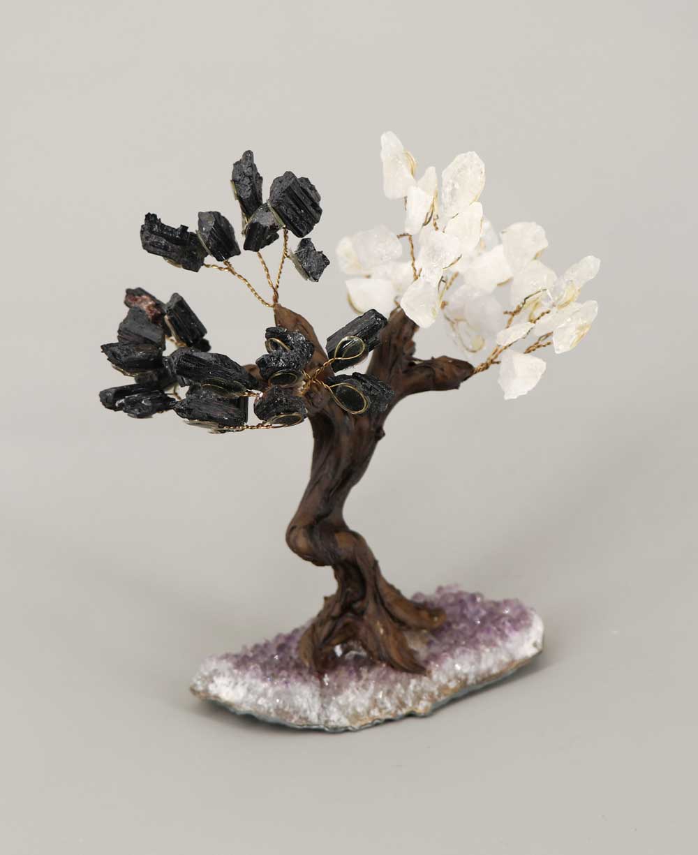 Yin Yang Gemstone Bonsai Tree for Balance、mySite、topwebapps