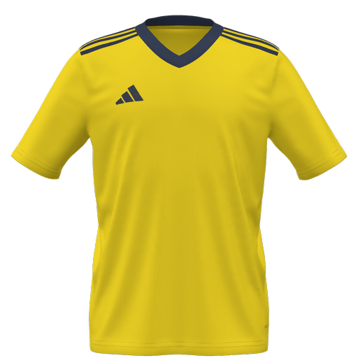 adidas Youth Entrada 22 Custom Jersey FC Montco - Yellow、mySite、noshort