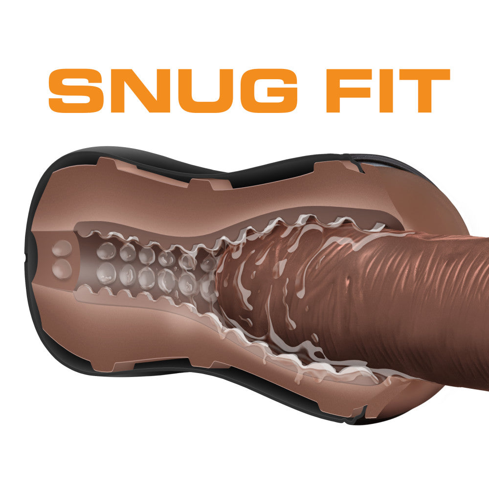 Coverboy By Blush® | The Mechanic Self Lubricating Realistic Brown Masturbator / Stroker、mySite、bottomscart