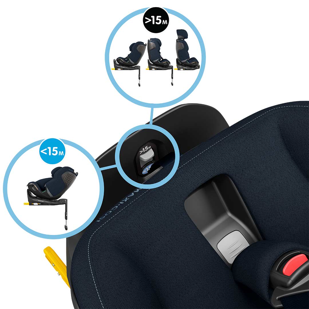  Maxi-Cosi Emerald 360 Pro Car Seat - Authentic Blue、mySite、merchandisen