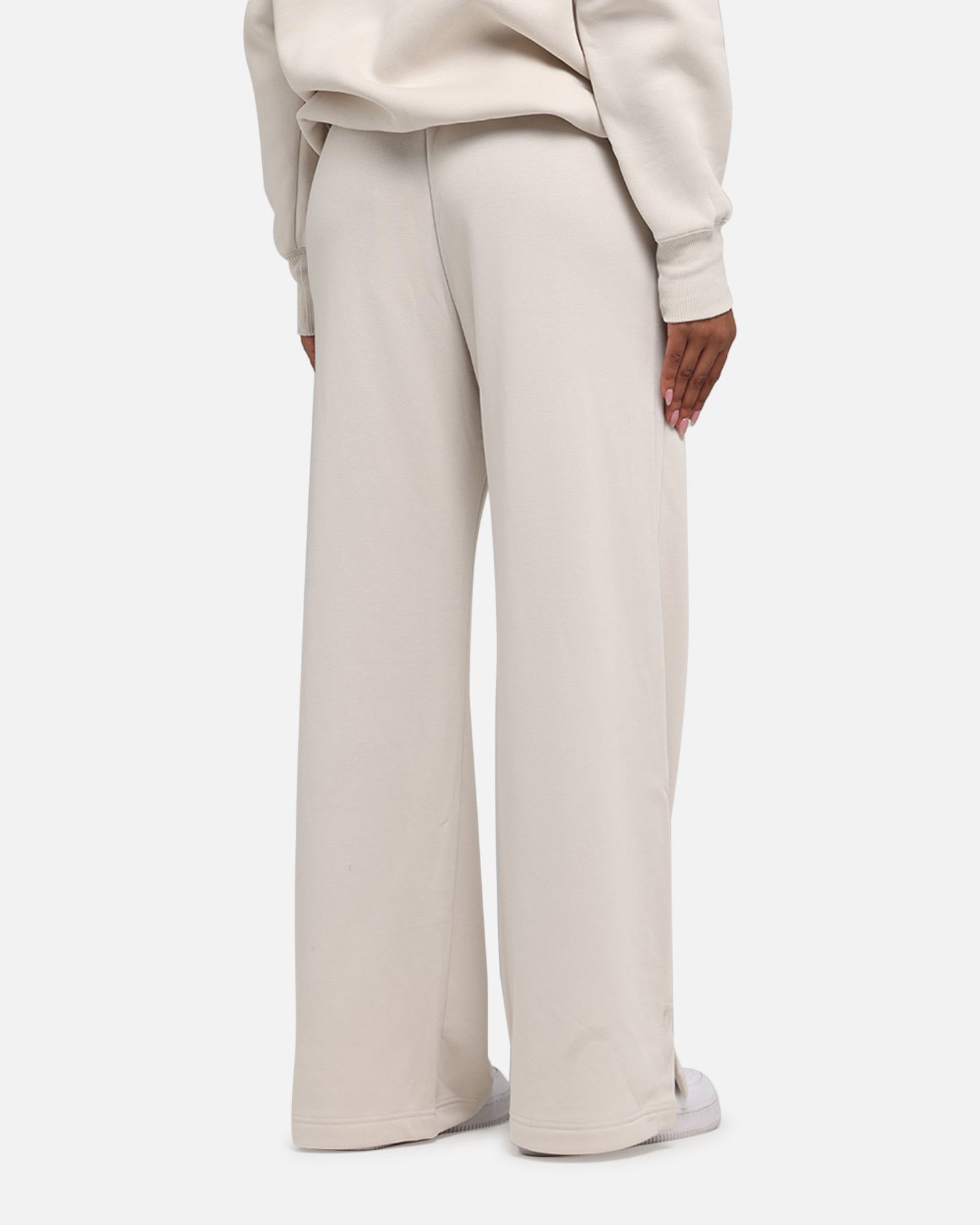 Nike Women's Sportswear Phoenix Fleece High Waisted Wide Leg Sweat Pants Lt Orewood Brown/Sail、mySite、zt4zffjzw