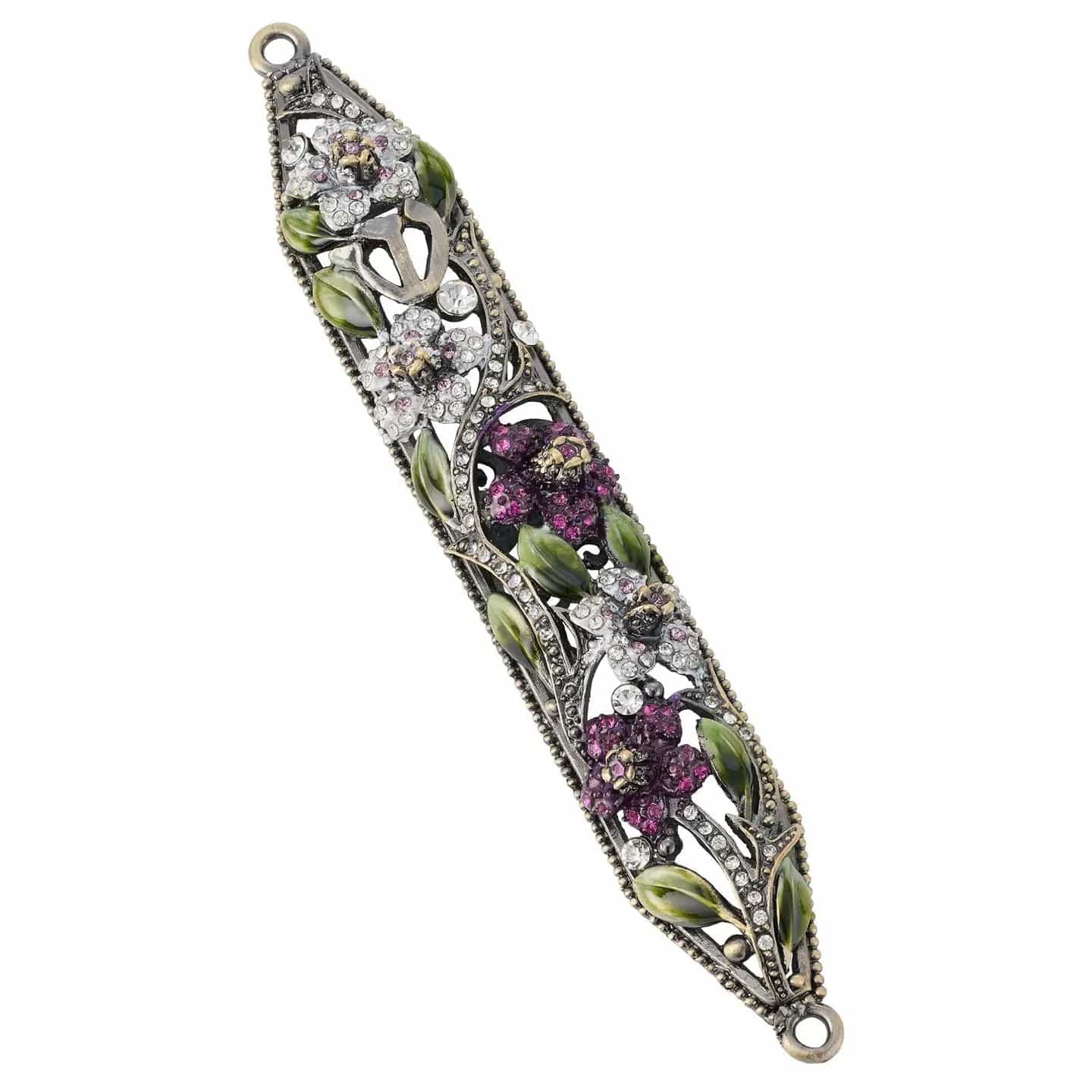 Sophie Mezuzah by Olivia Riegel - Purple and Green、mySite、topwebapps
