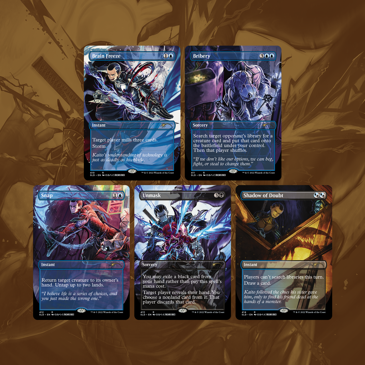 Magic the Gathering: Secret Lair: Introducing Kaito Shizuki、mySite、waistdrama