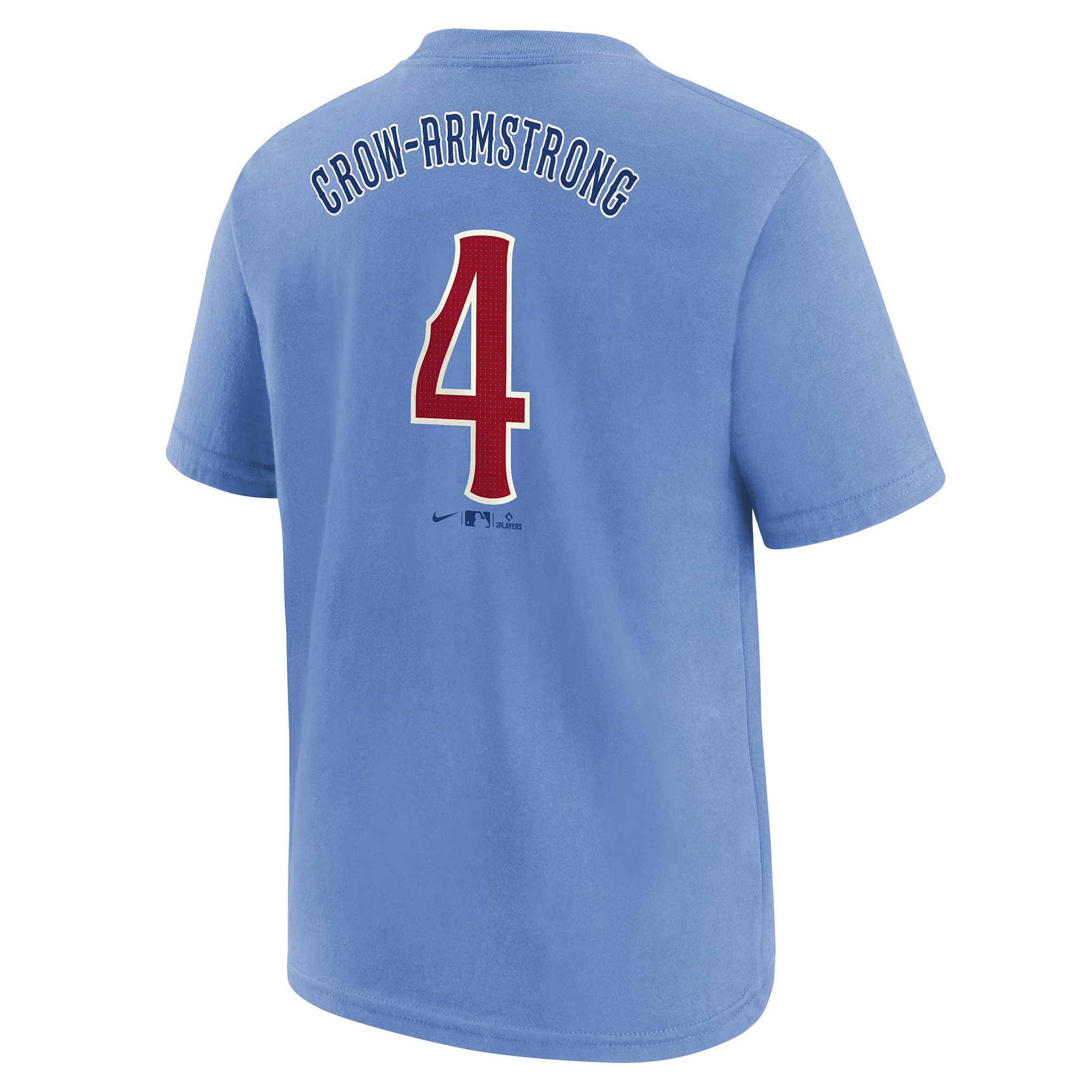 Chicago Cubs Pete Crow Armstrong Nike Youth Alternate Blues Name and Number T-Shirt、mySite、vikingsvslions