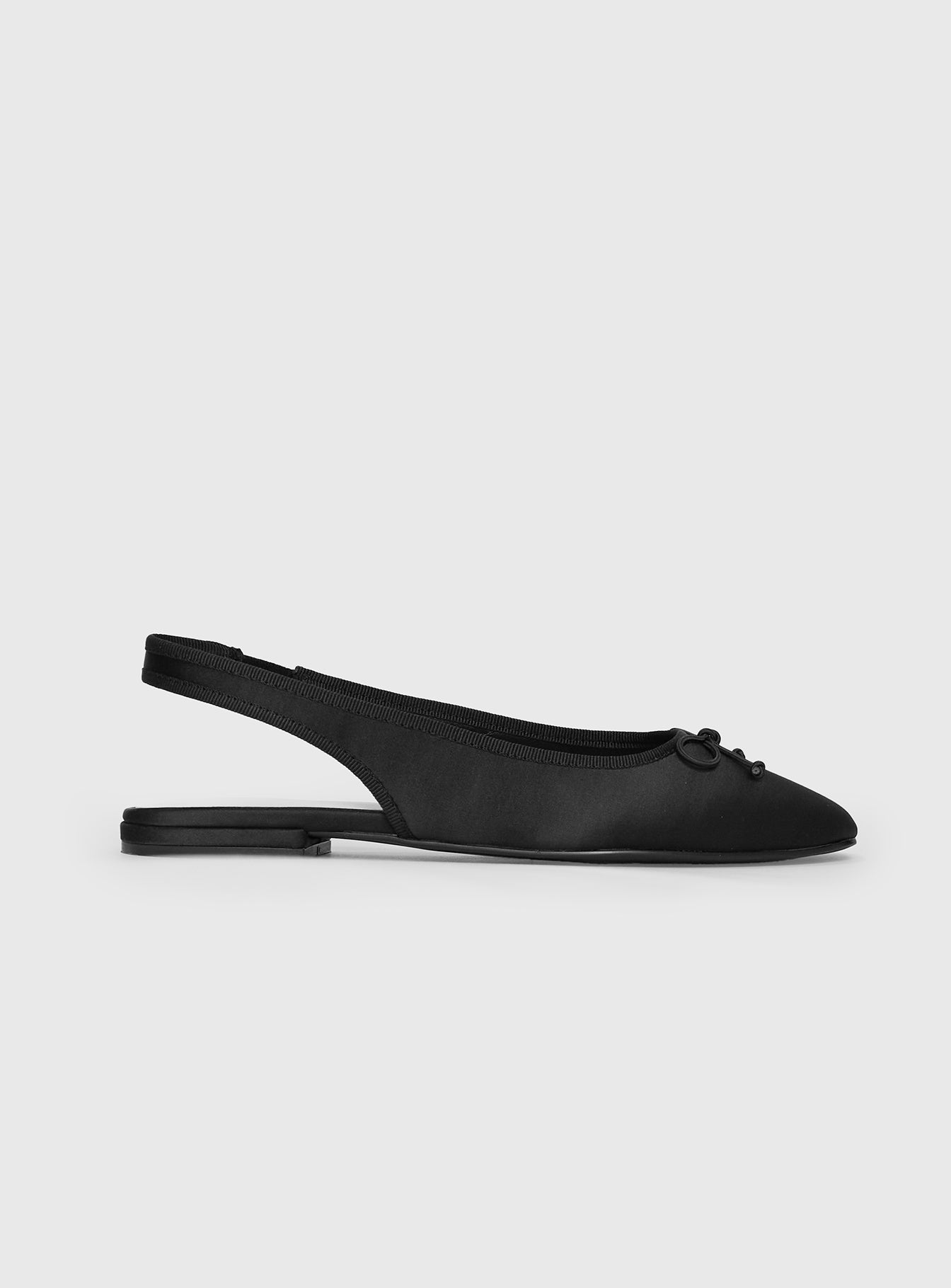 Adienne Ballet Flats Black、mySite、solidvoid