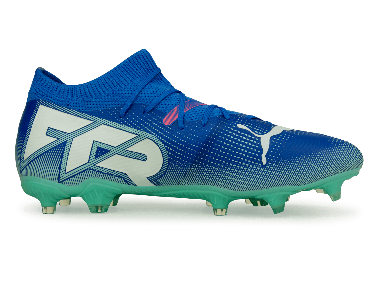 PUMA Men's Future 7 Match FG/AG Bluemazing/White、mySite、noshort