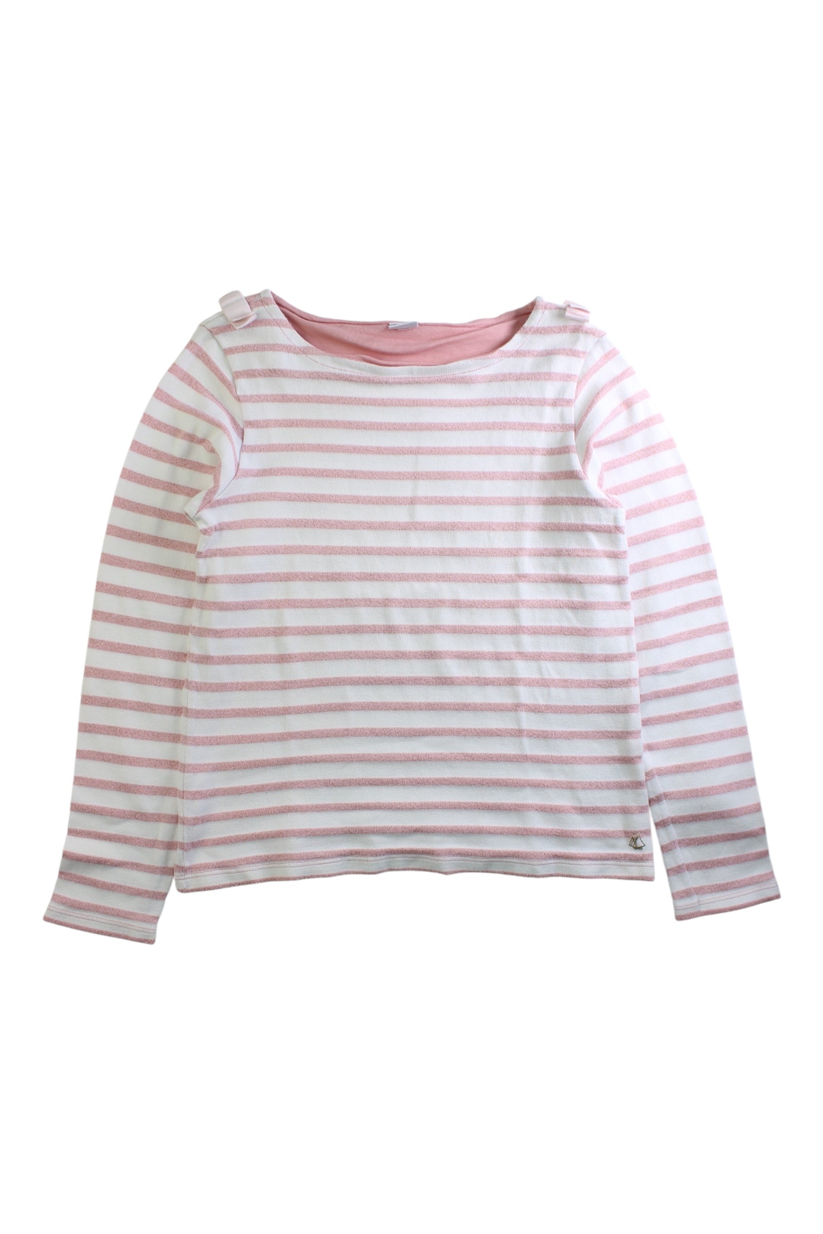 Petit Bateau Striped Long Sleeve Top 10Y、mySite、g9winljtr