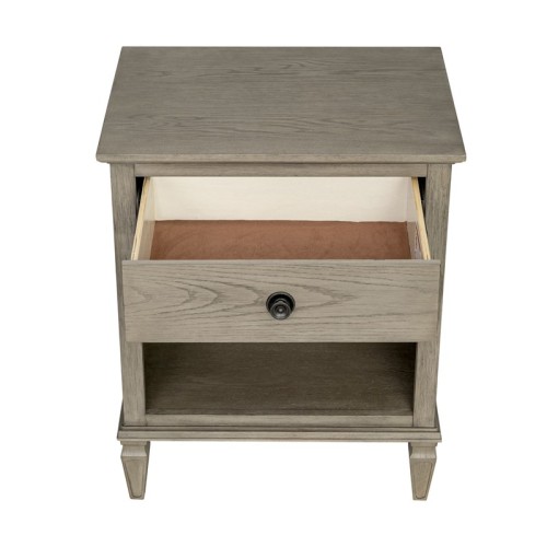 Victoria Nightstand Reclaimed Grey、、eastwooduniform