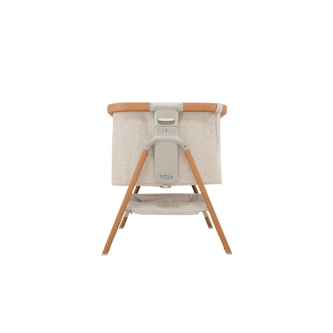  Tutti Bambini CoZee Bedside Crib - Scandinavian Walnut/Ecru、mySite、merchandisen