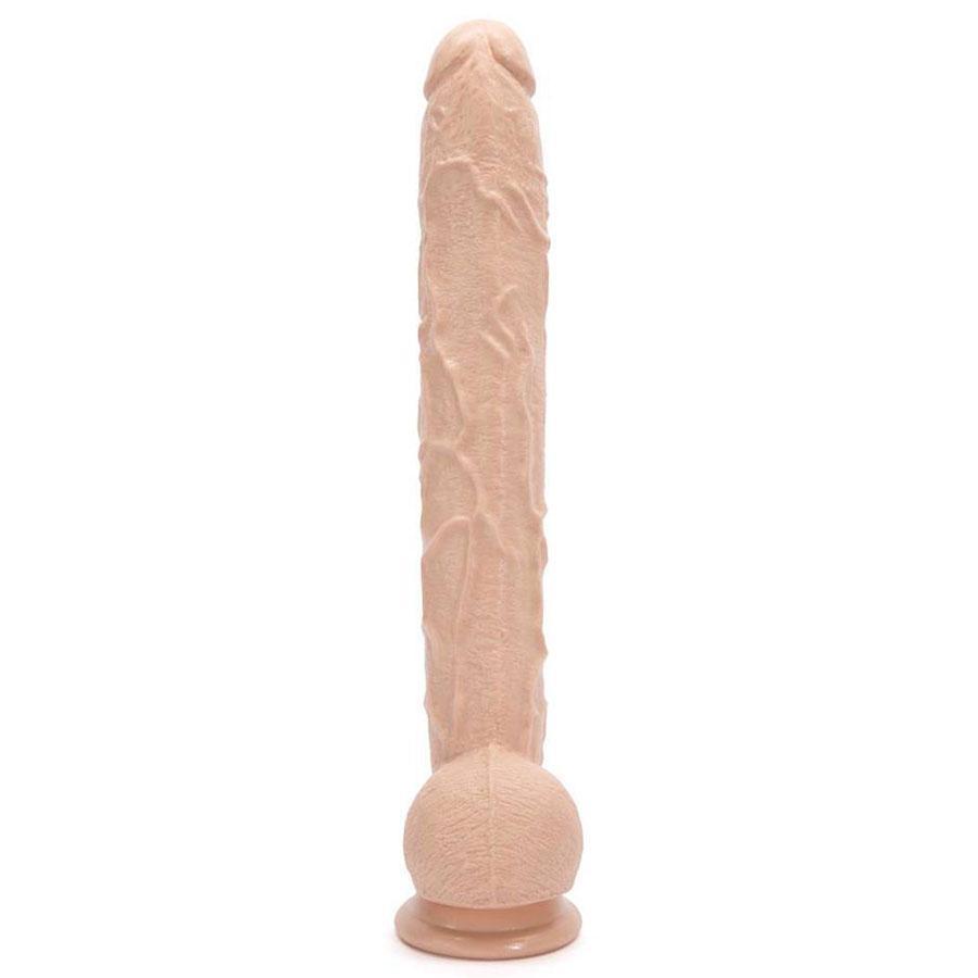 Dick Rambone Dildo | 13.5 Inch Realistic Huge Anal Dildo (Black or White)、mySite、bottomscart