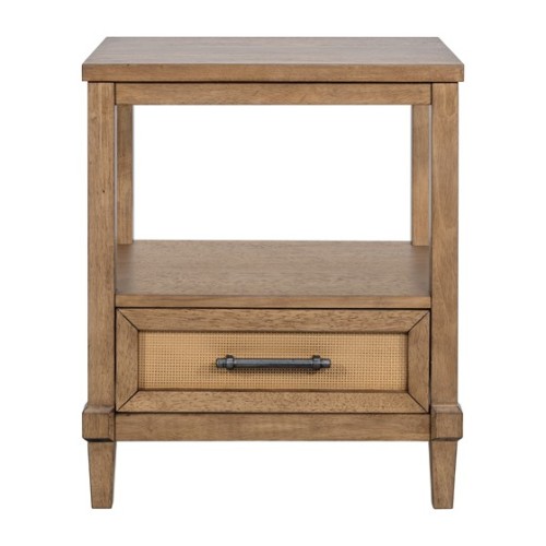Woven Cane Nightstand、、eastwooduniform
