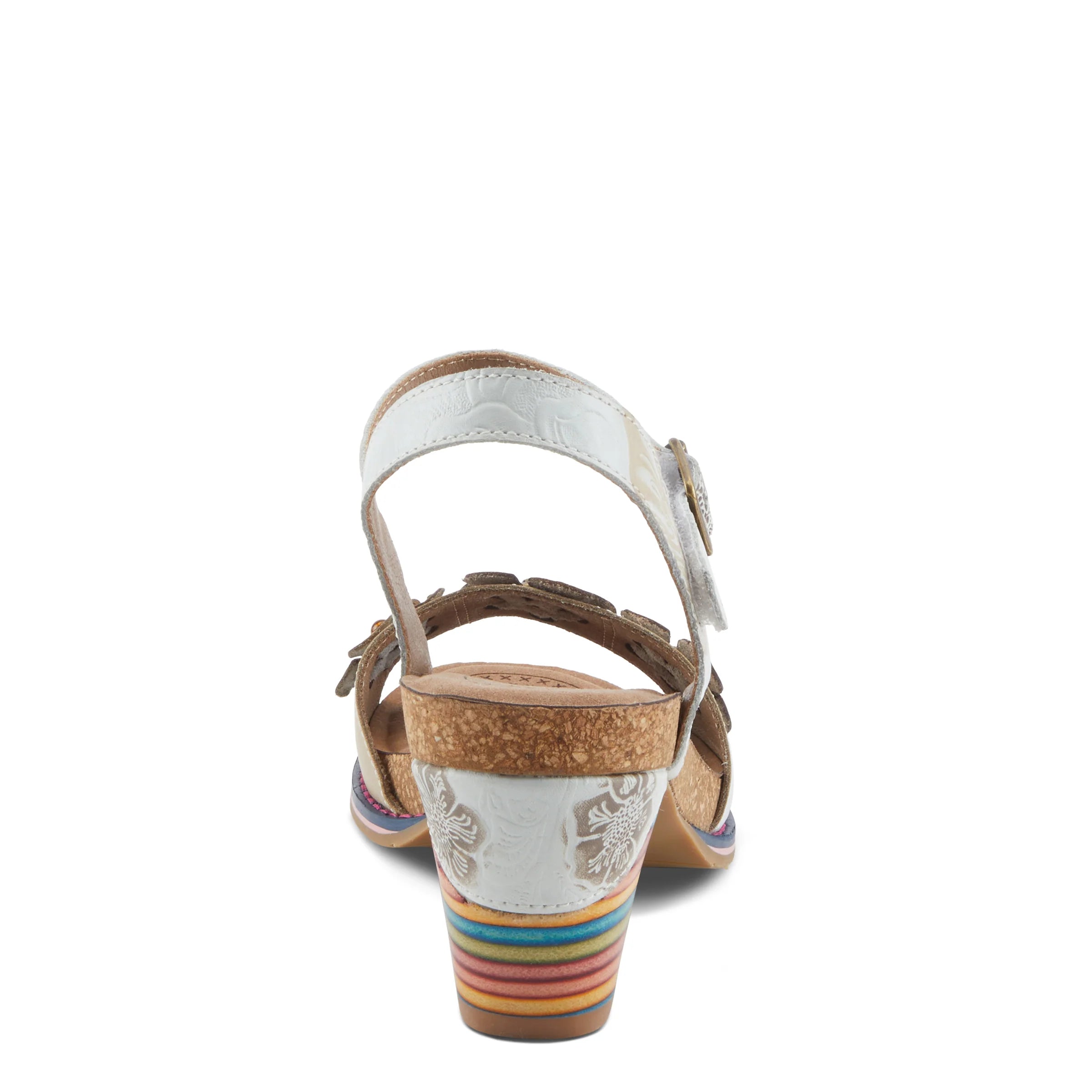  L'Artiste by Spring Step Bluesky Ankle Strap - White Multi、mySite、preschool7hills