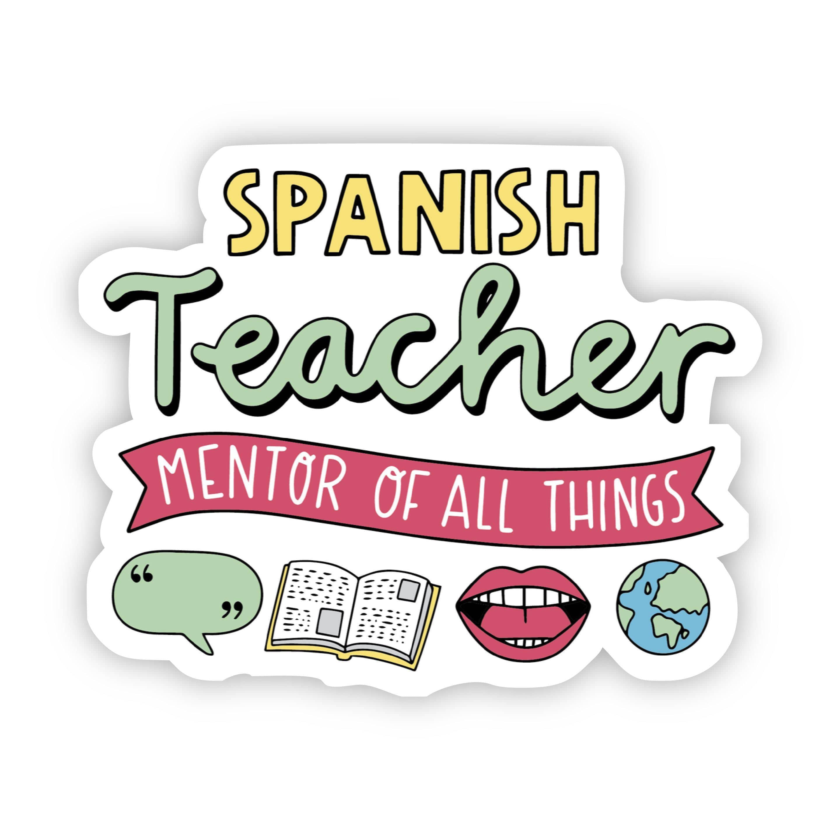  Spanish Teacher Sticker、mySite、elrpsem3k
