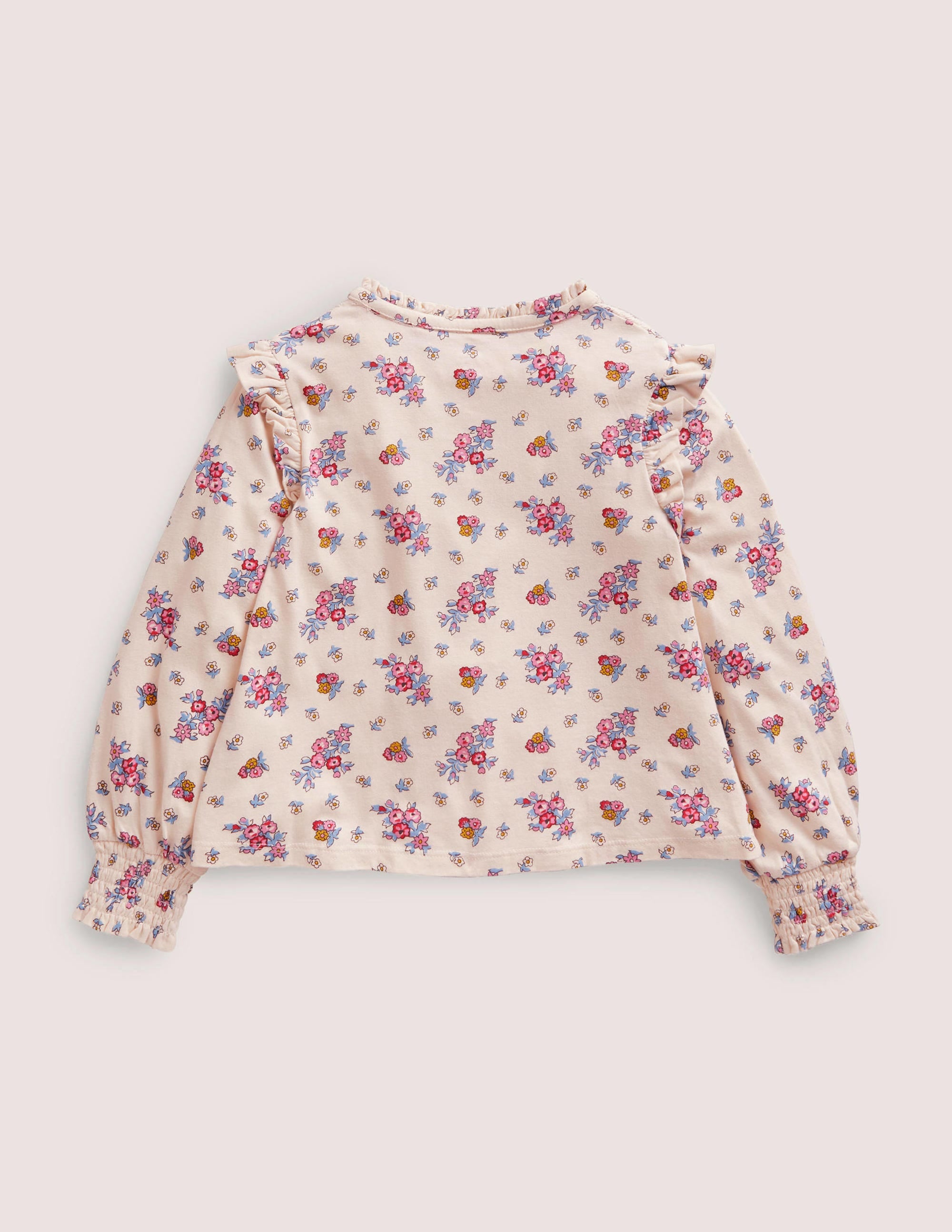  Smocked Placket Top-Vanilla Pod Flower Bouquet、mySite、ashleygrahame